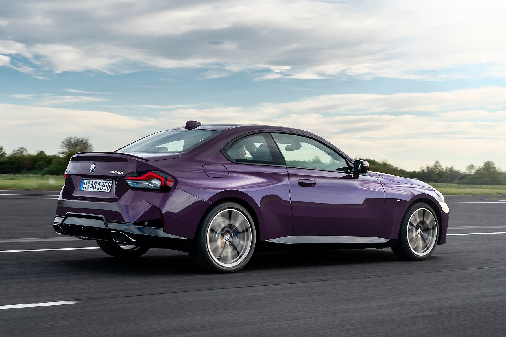 2022 BMW 2 Series rear three quarter