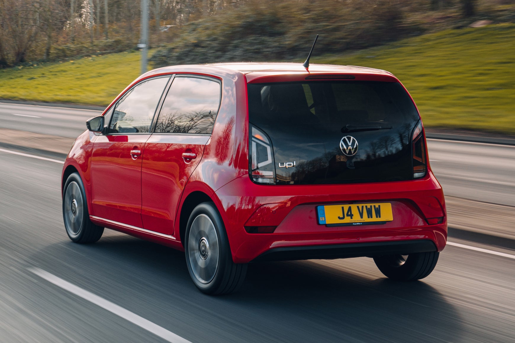 Volkswagen Up Review 2022: Rear View