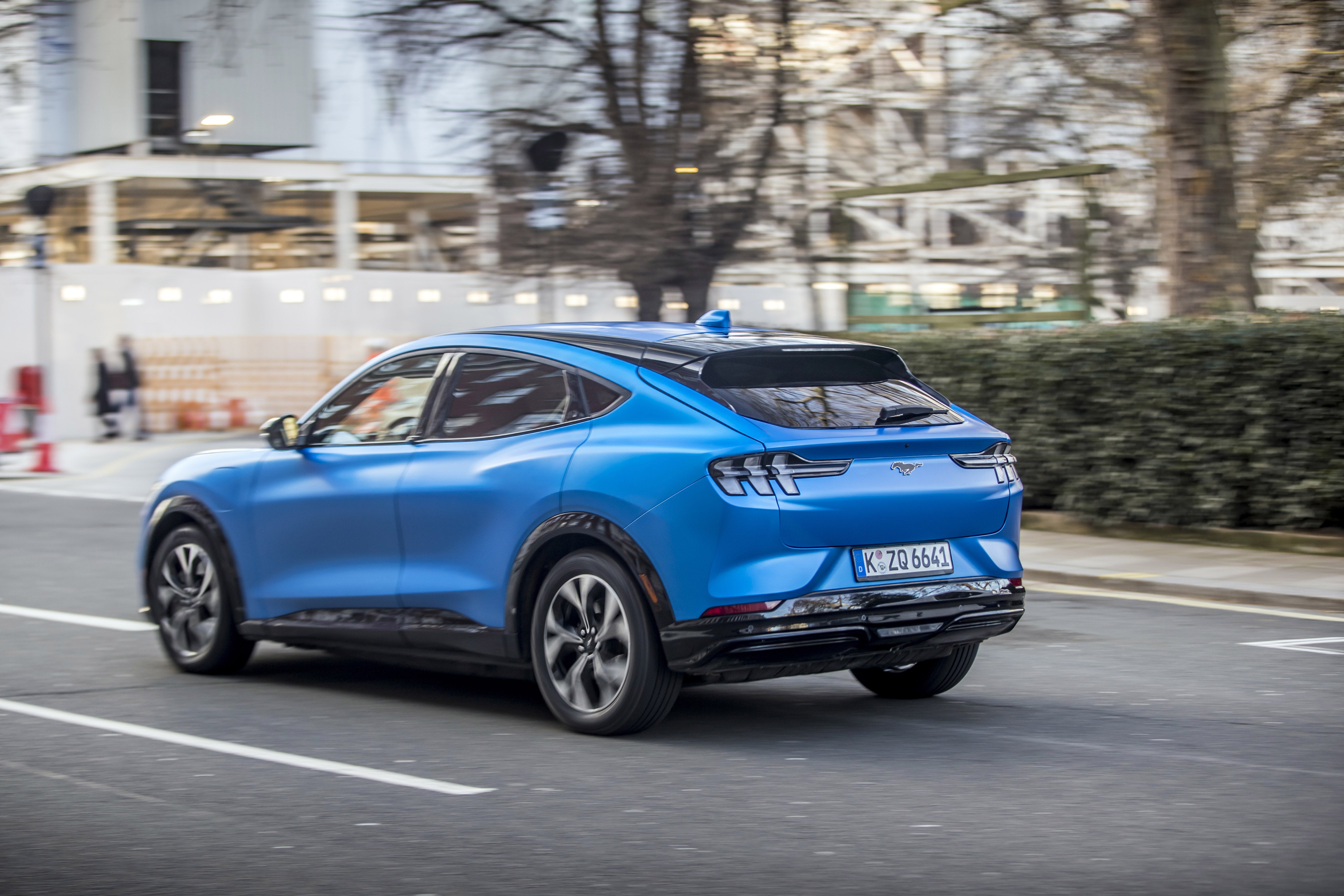 Ford Mustang Mach-E Review 2022: rear dynamic