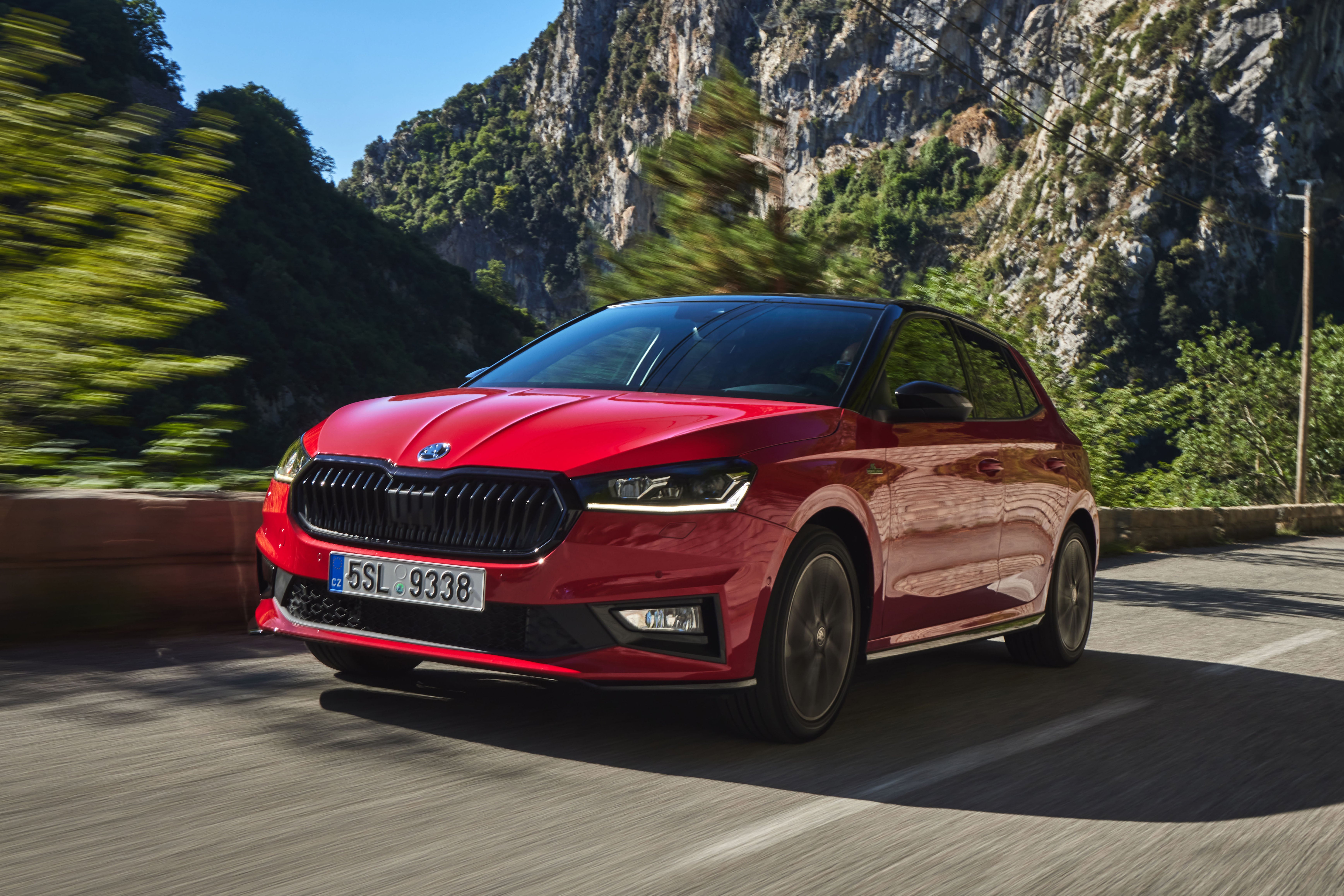 The Skoda Fabia Monte Carlo mixes sporty looks with plenty of tech as standard