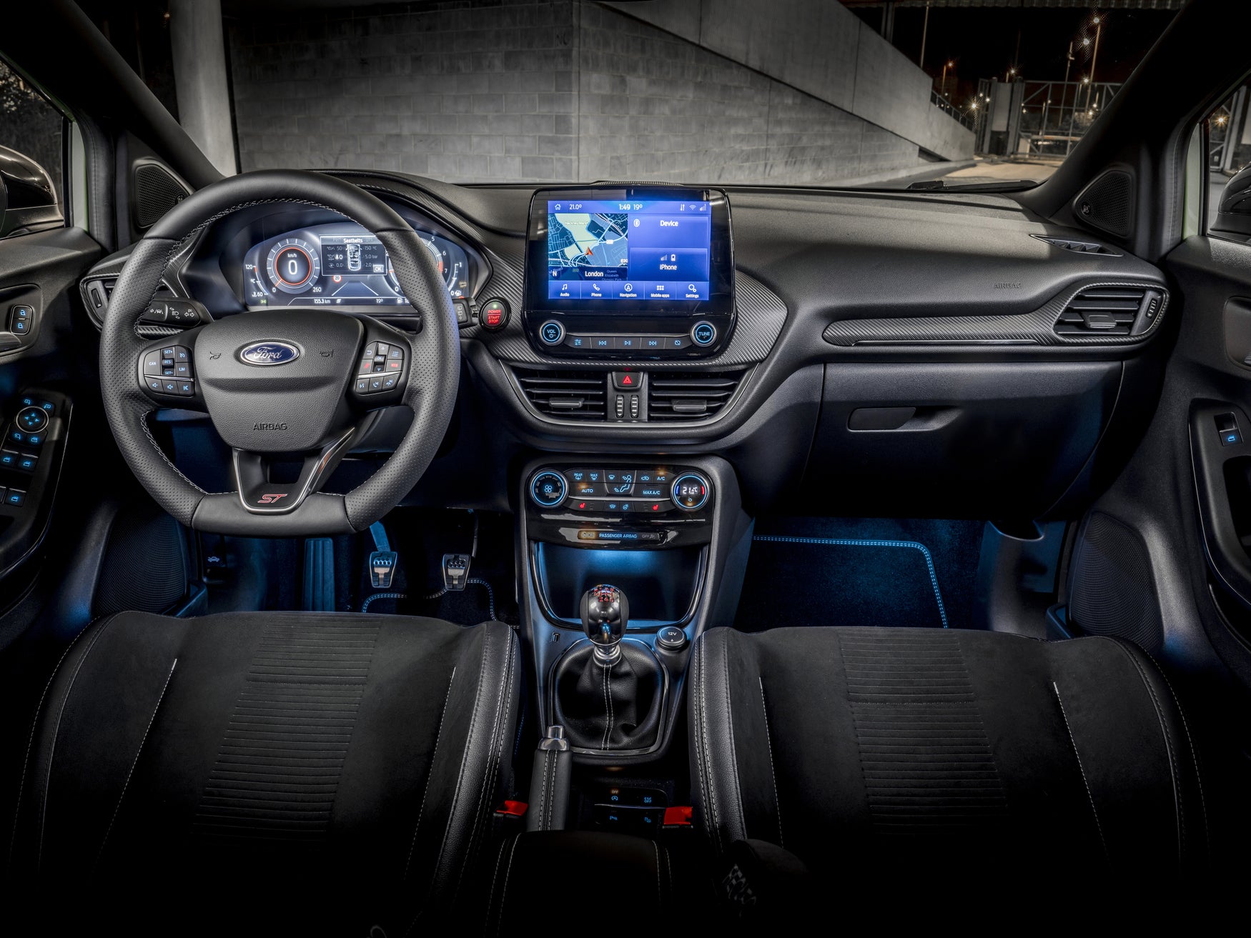 Ford Puma ST interior dashboard