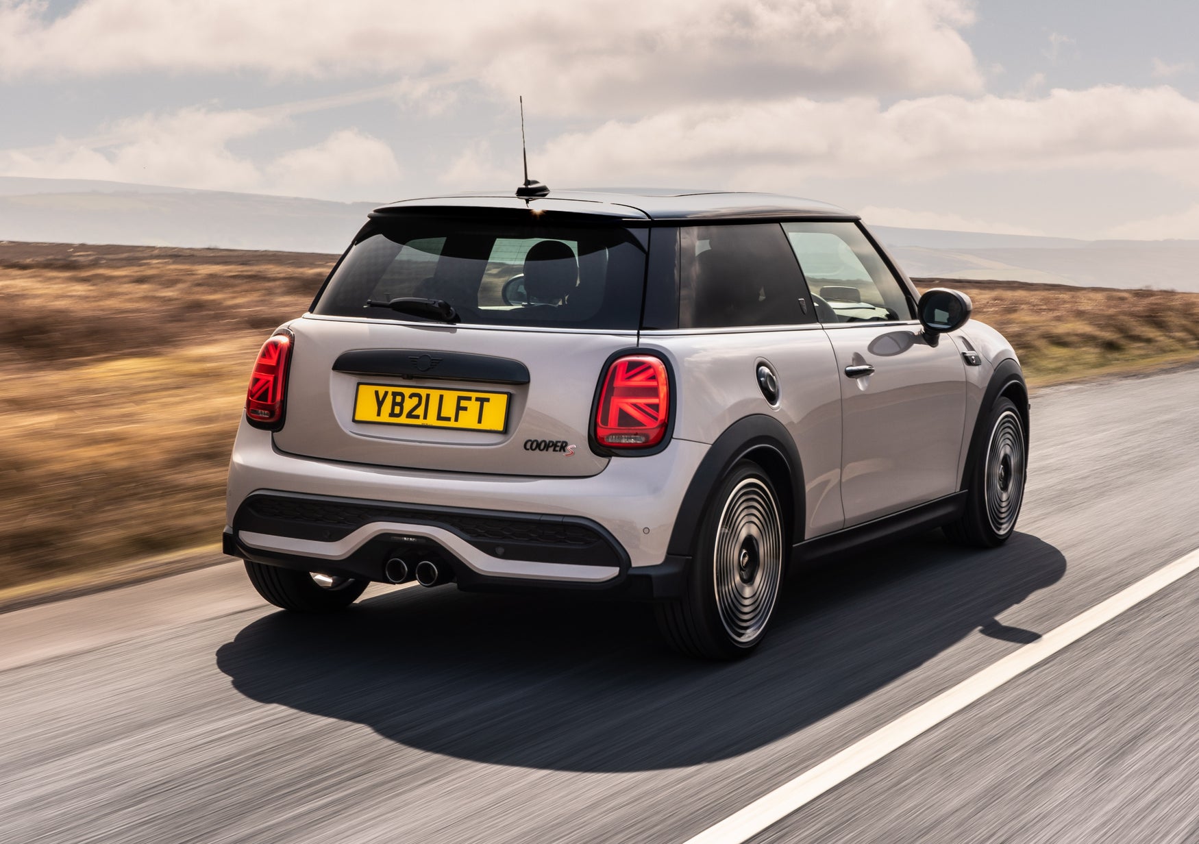 MINI hatchback rear three quarter