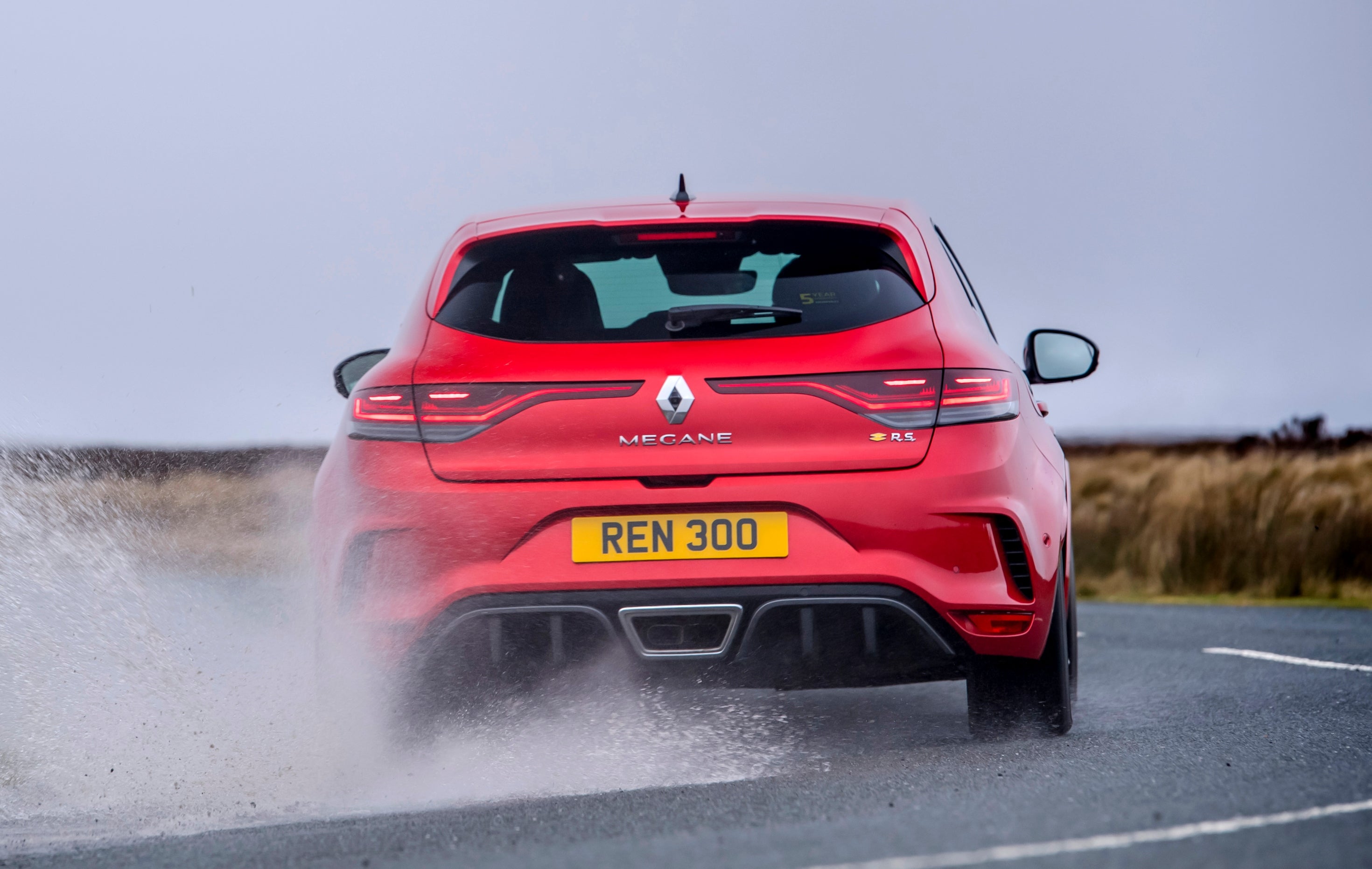 Wet roads can prove rather entertaining