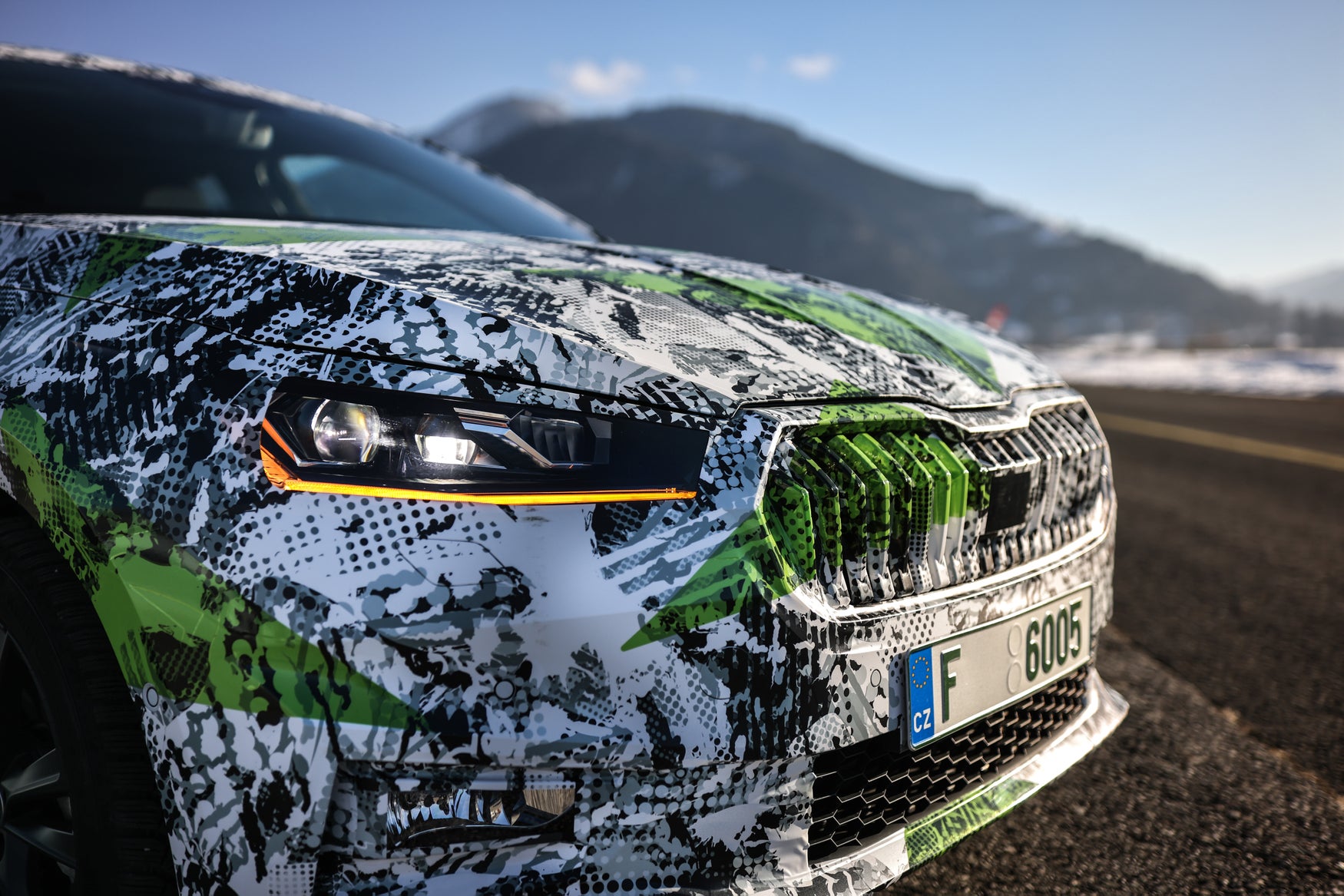 Skoda Fabia camouflage