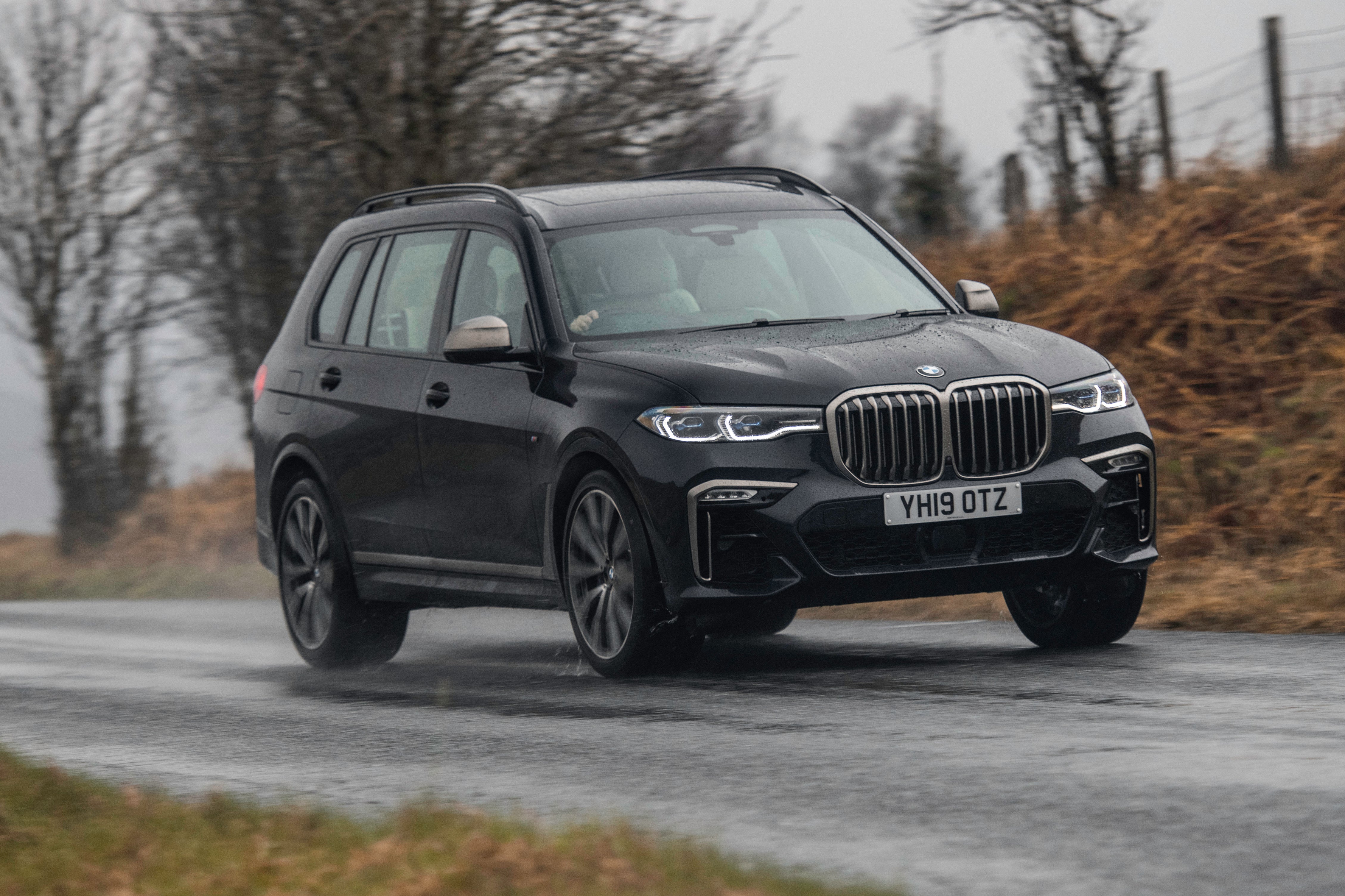 BMW X7 Review 2022: front dynamic