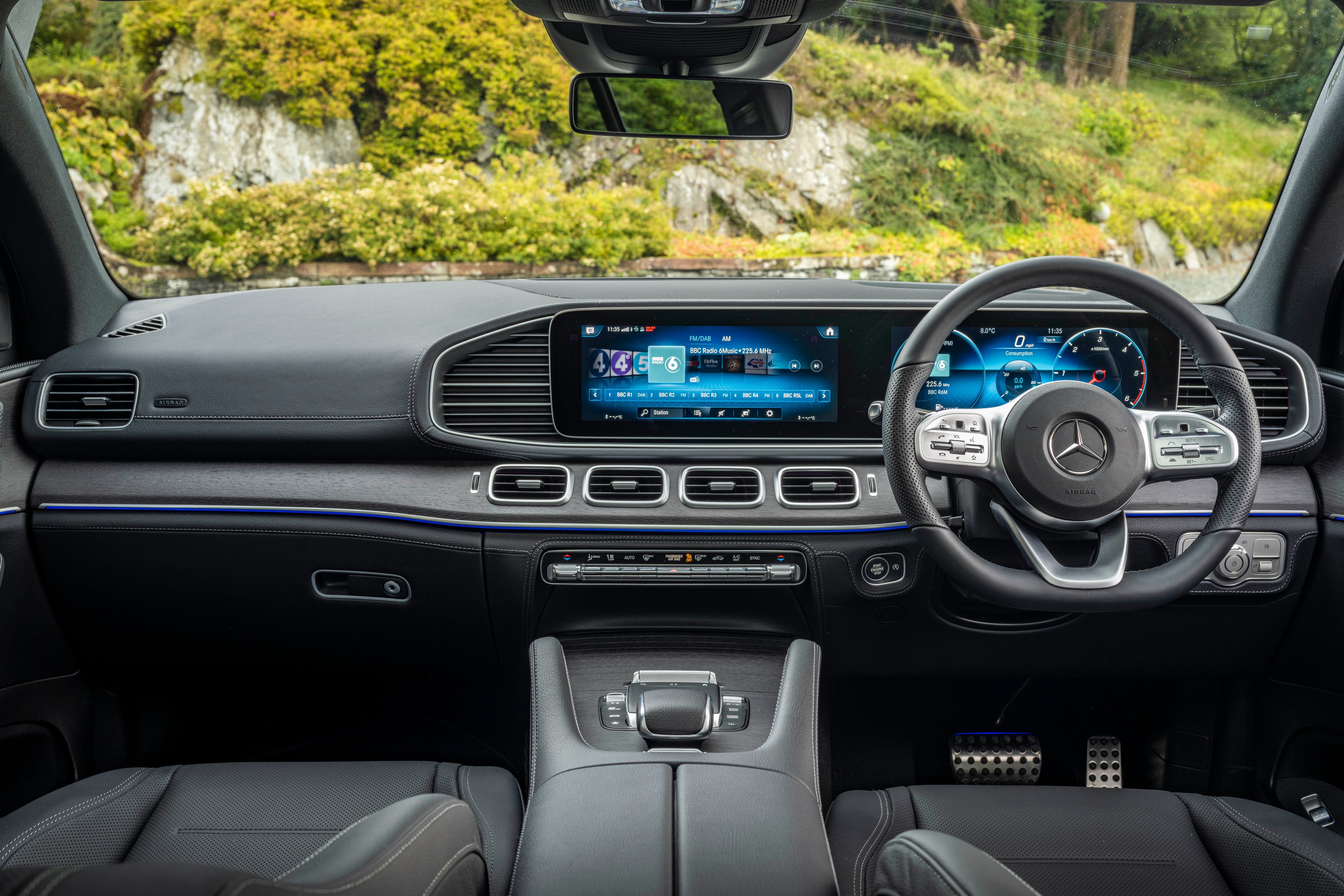 Mercedes GLE Coupe interior