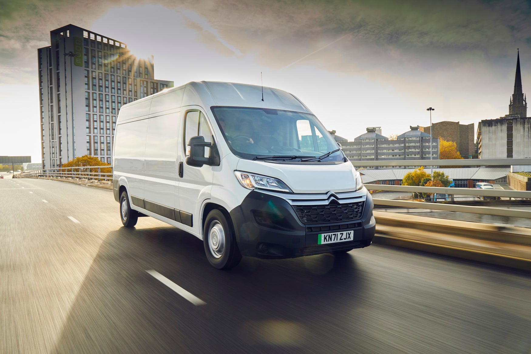 Citroen e-Relay Review Front Side