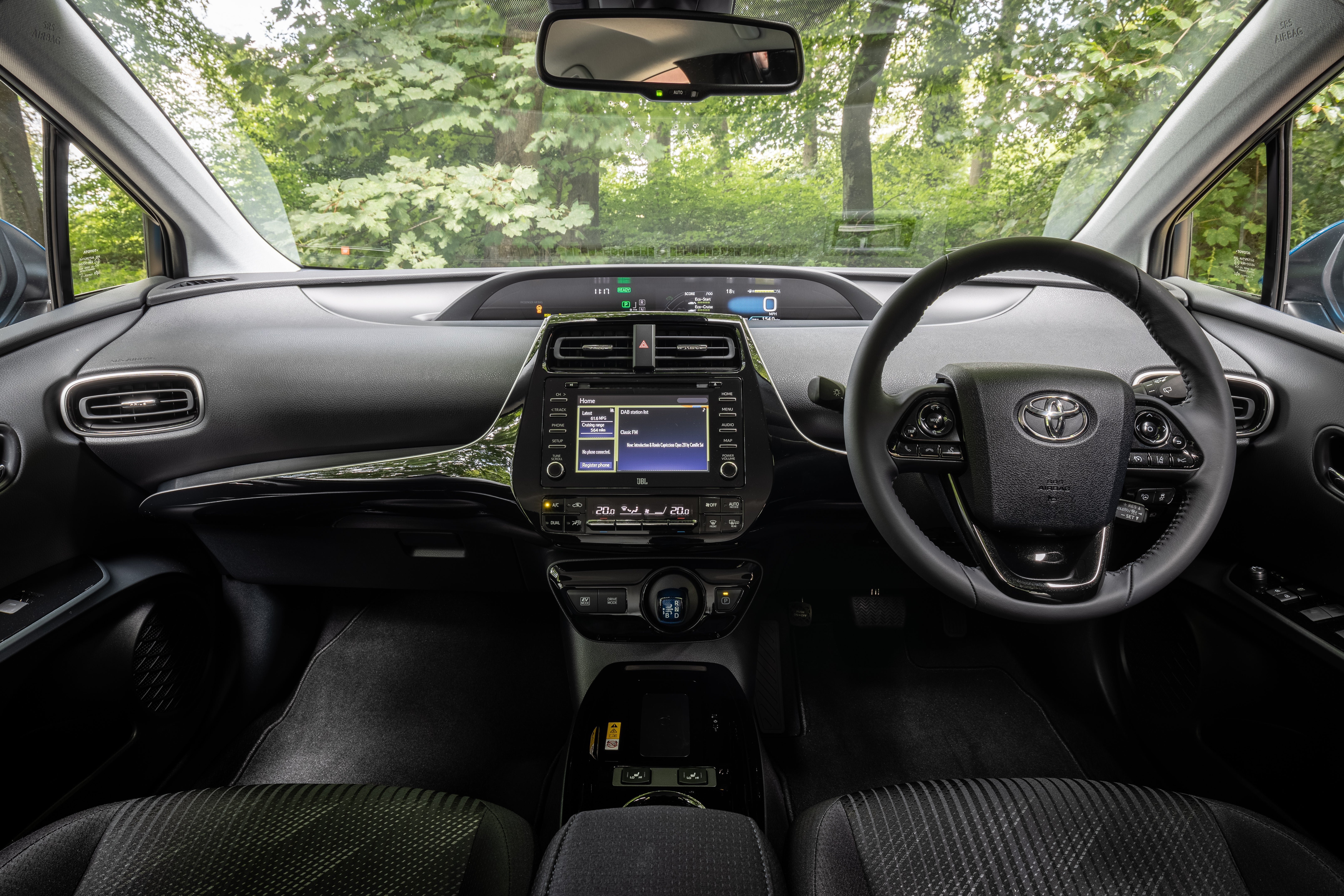 Toyota Prius Review 2022: interior dashboard
