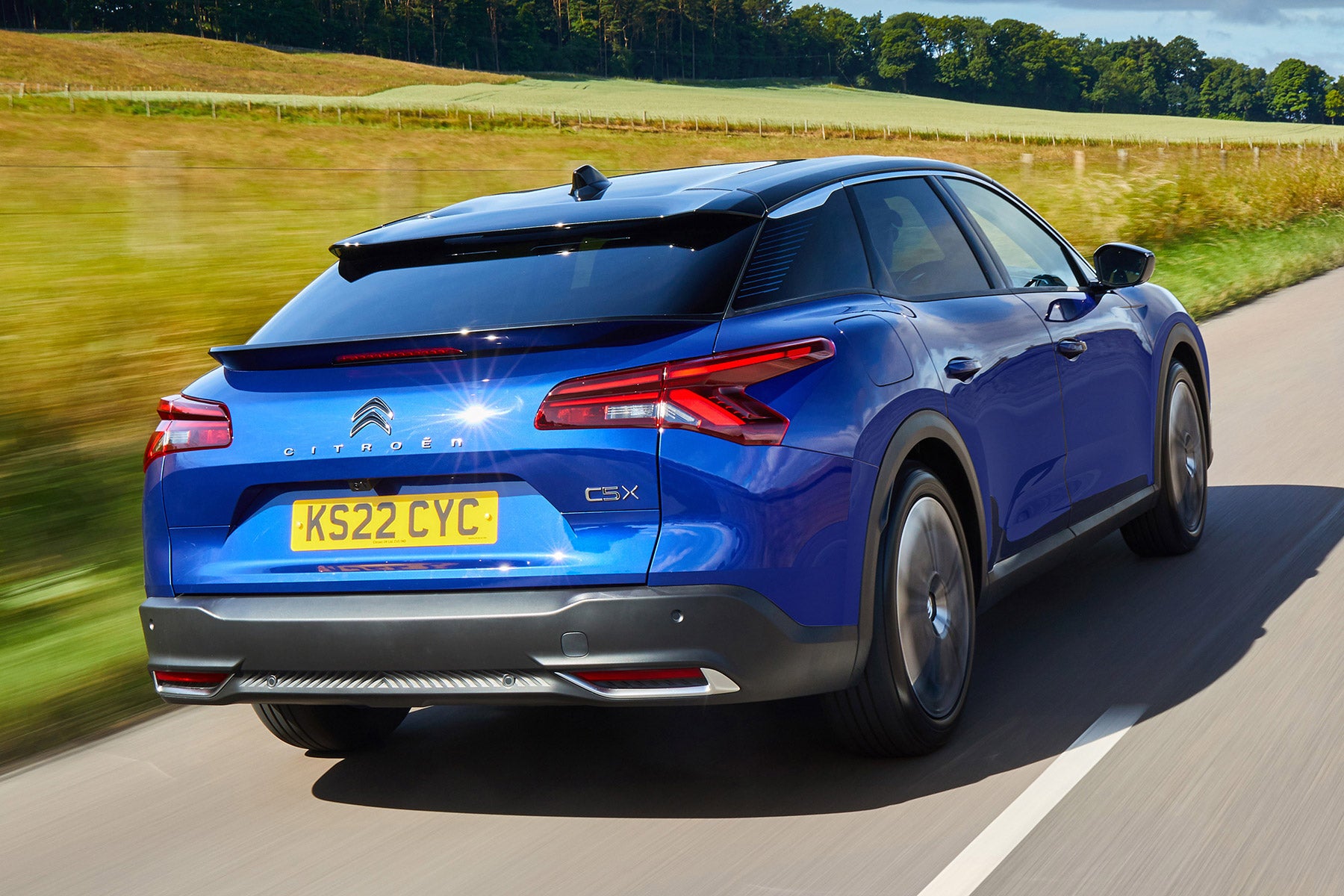 Citroen C5 X Review 2022: rear dynamic