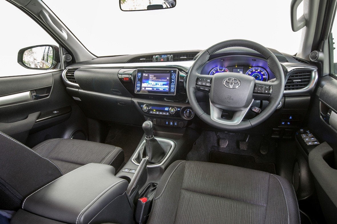Toyota Hilux Front Interior