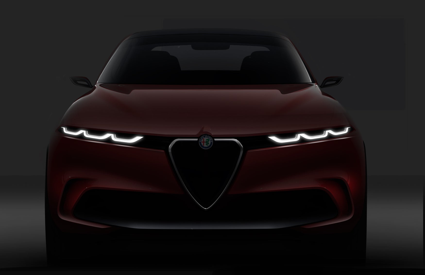 Alfa Romeo Tonale front on