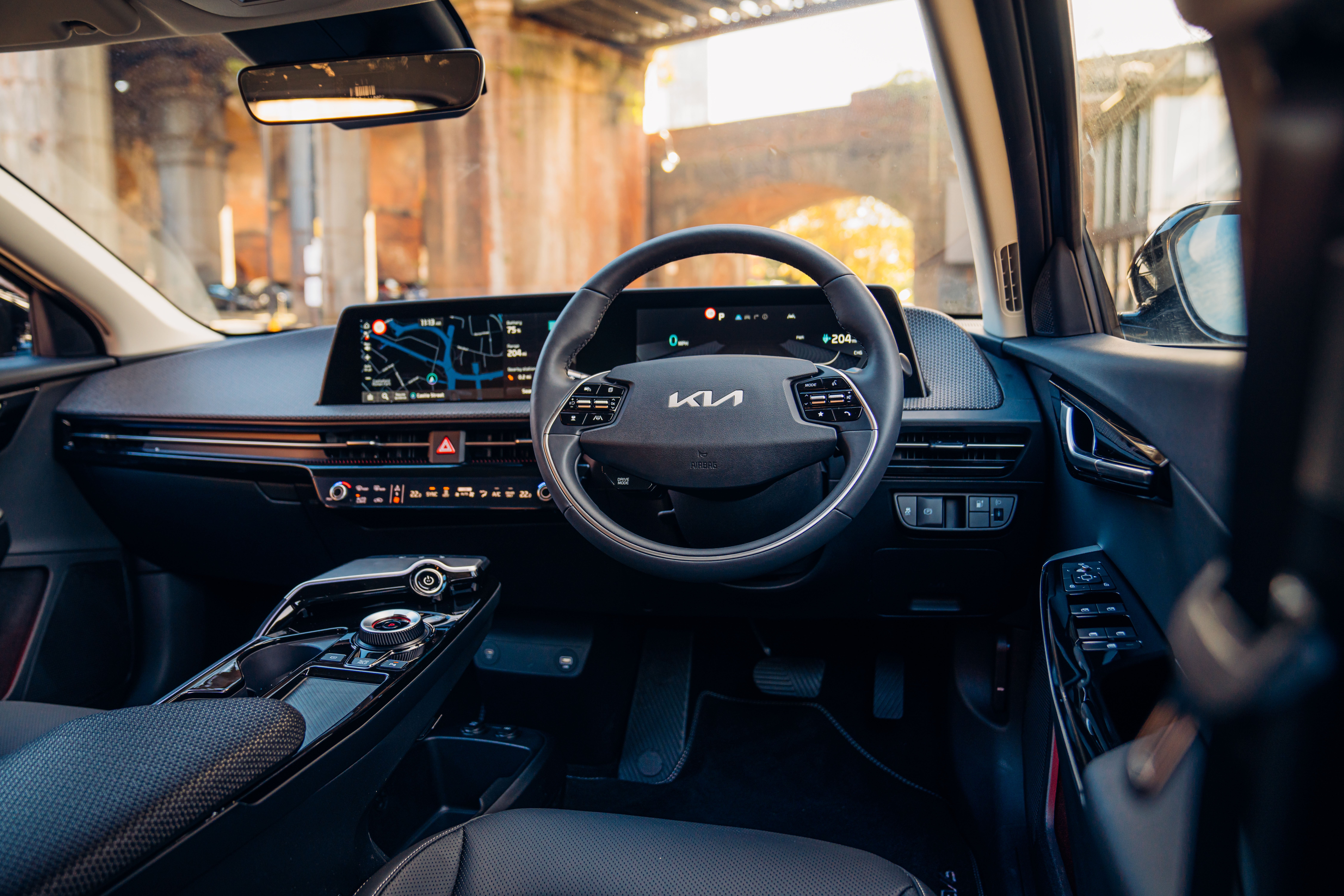 Kia EV6 review 2021: dashboard