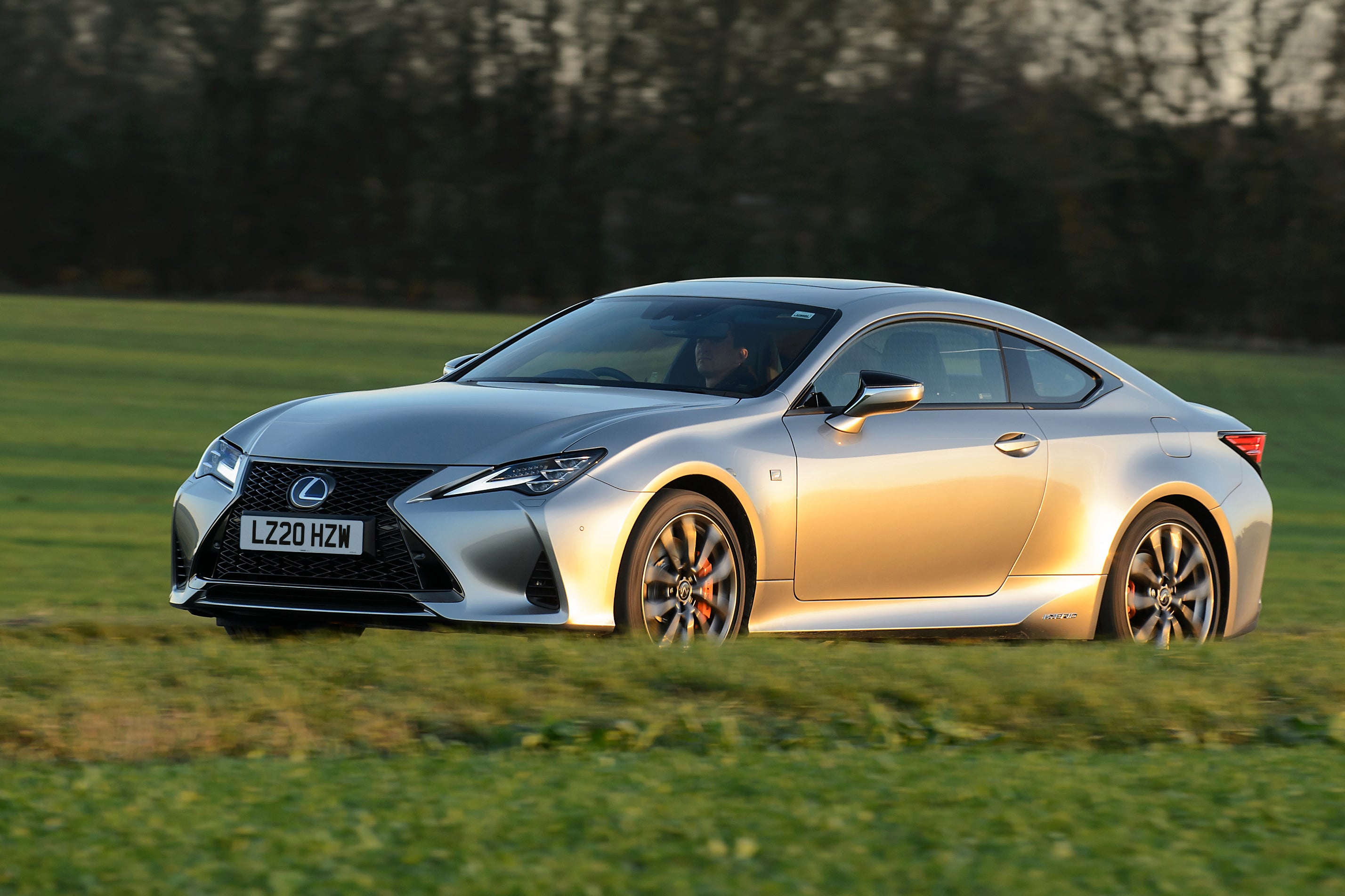 Lexus RC left exterior