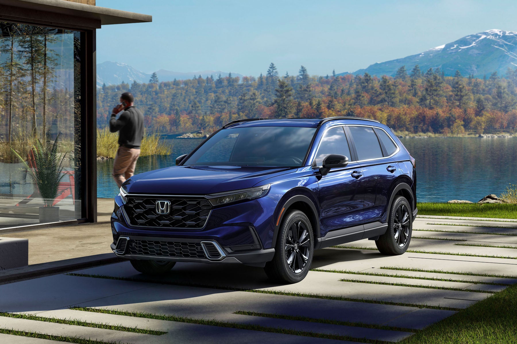 The Mk6 Honda CR-V's exterior look is upgraded, with different exterior designs depending on trim level.
