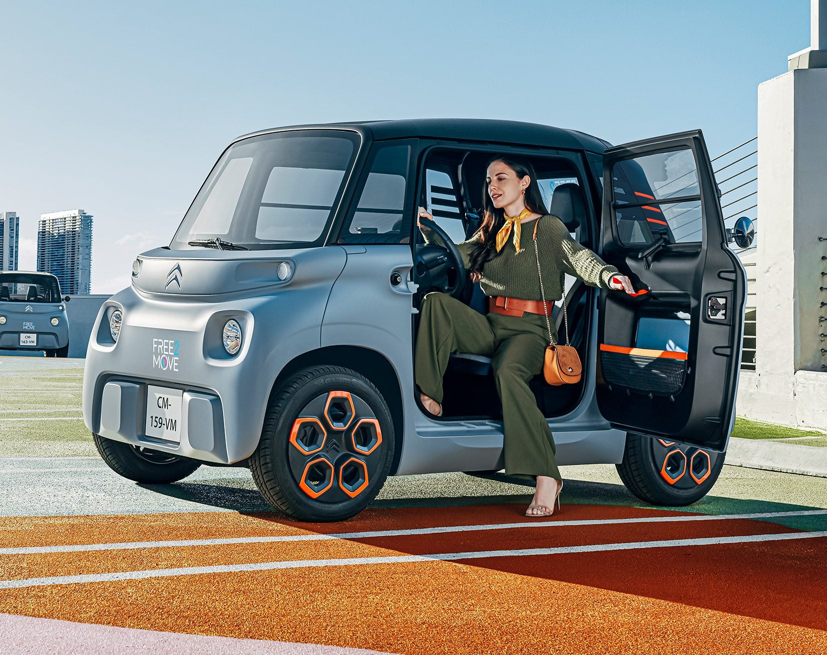 Citroen AMI door open