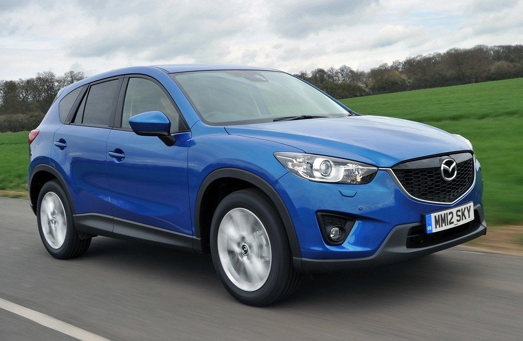 Mazda CX-5 2012 side exterior