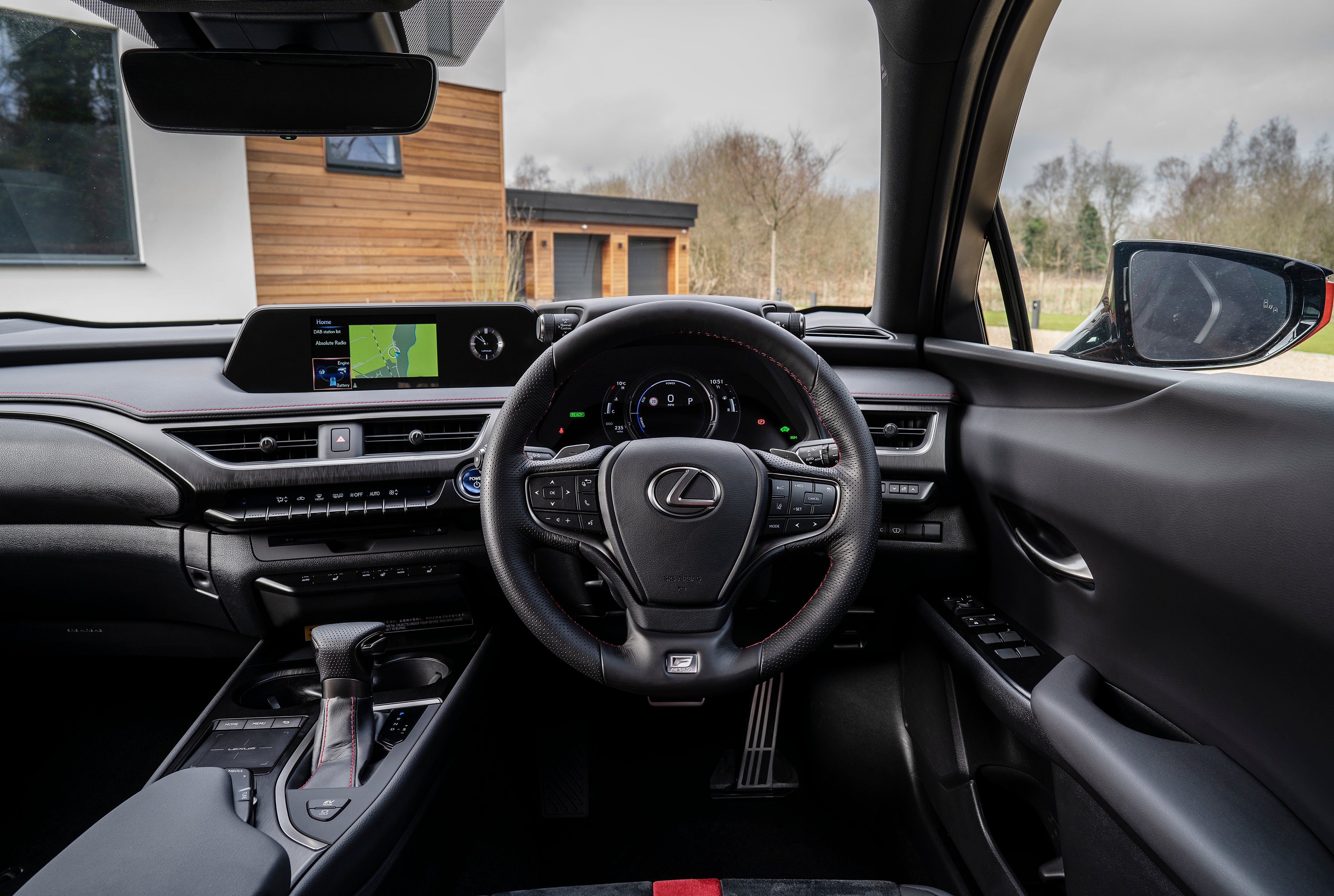 Lexus UX Review 2022: interior dashboard