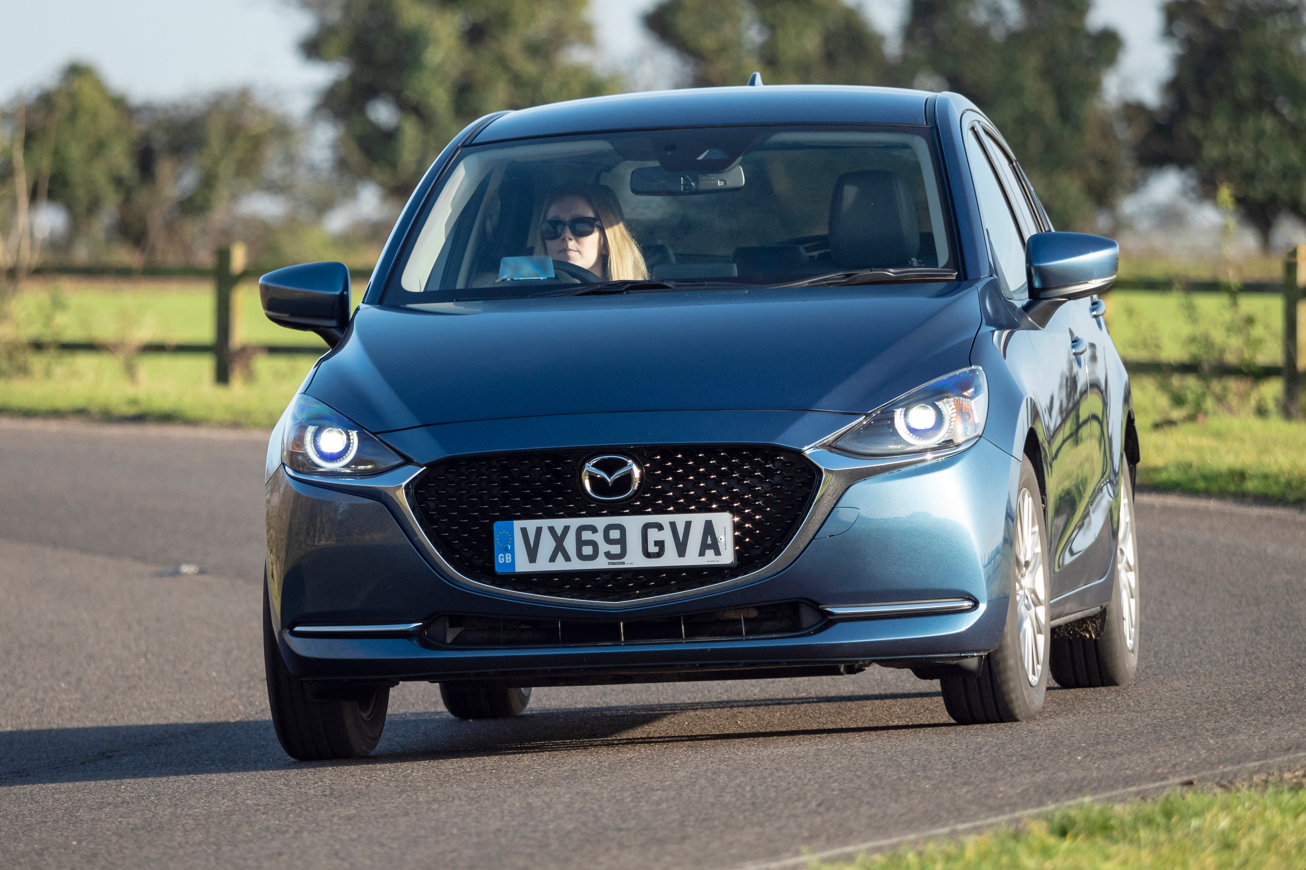 Mazda 2 Review 2022: cornering dynamic