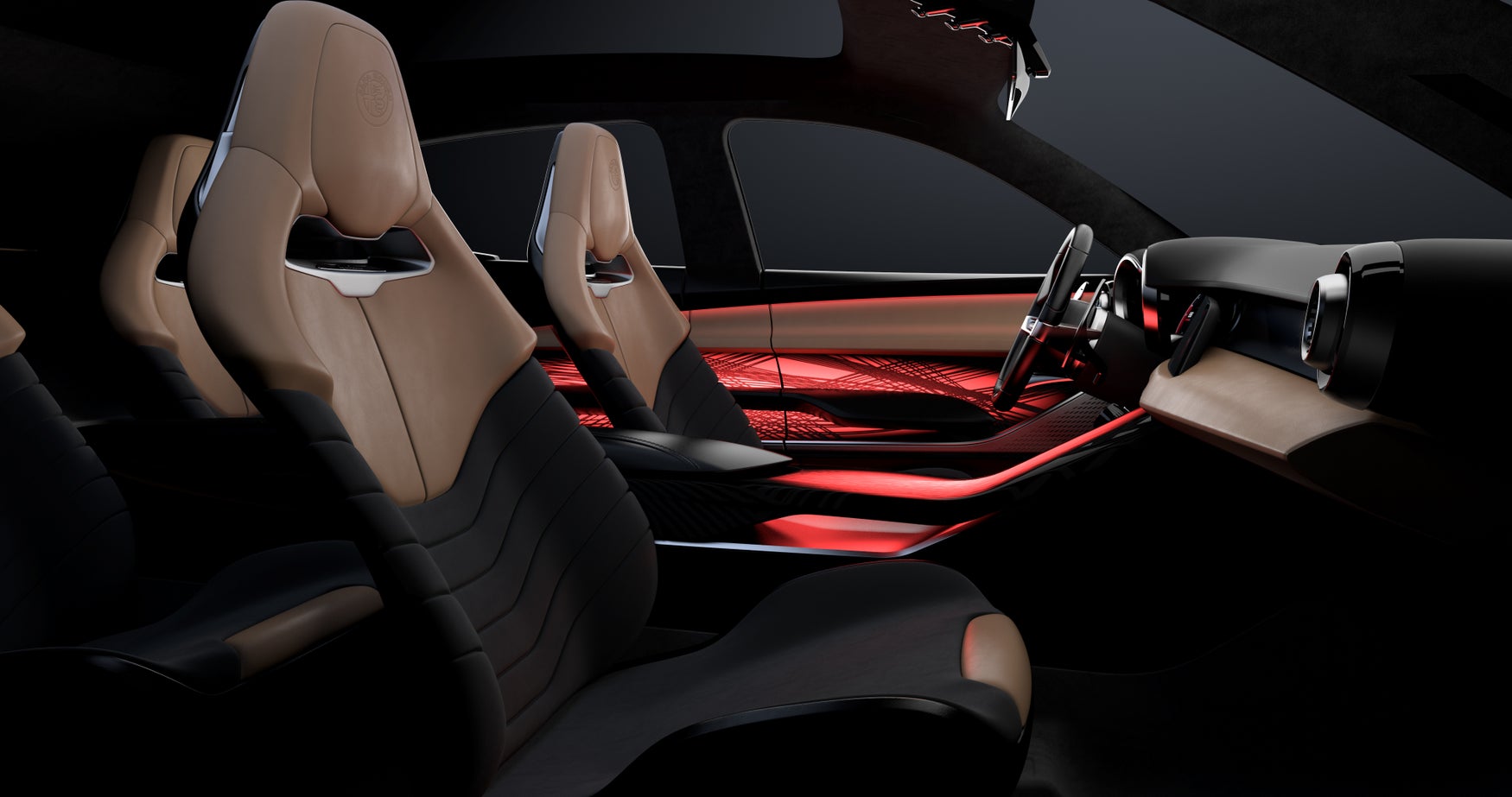 Alfa Romeo Tonale front seats