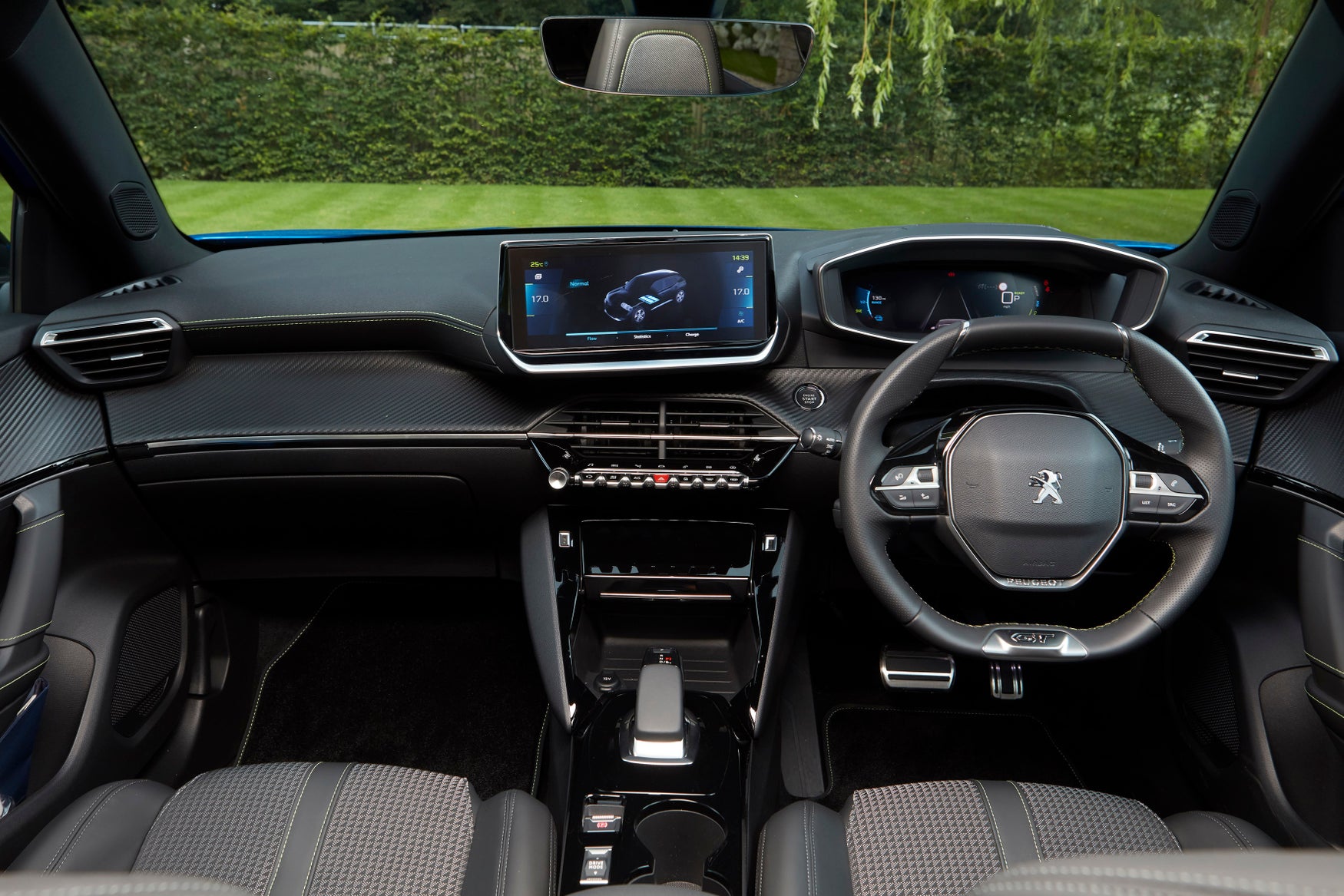New 2022 Peugeot e-2008 interior cabin