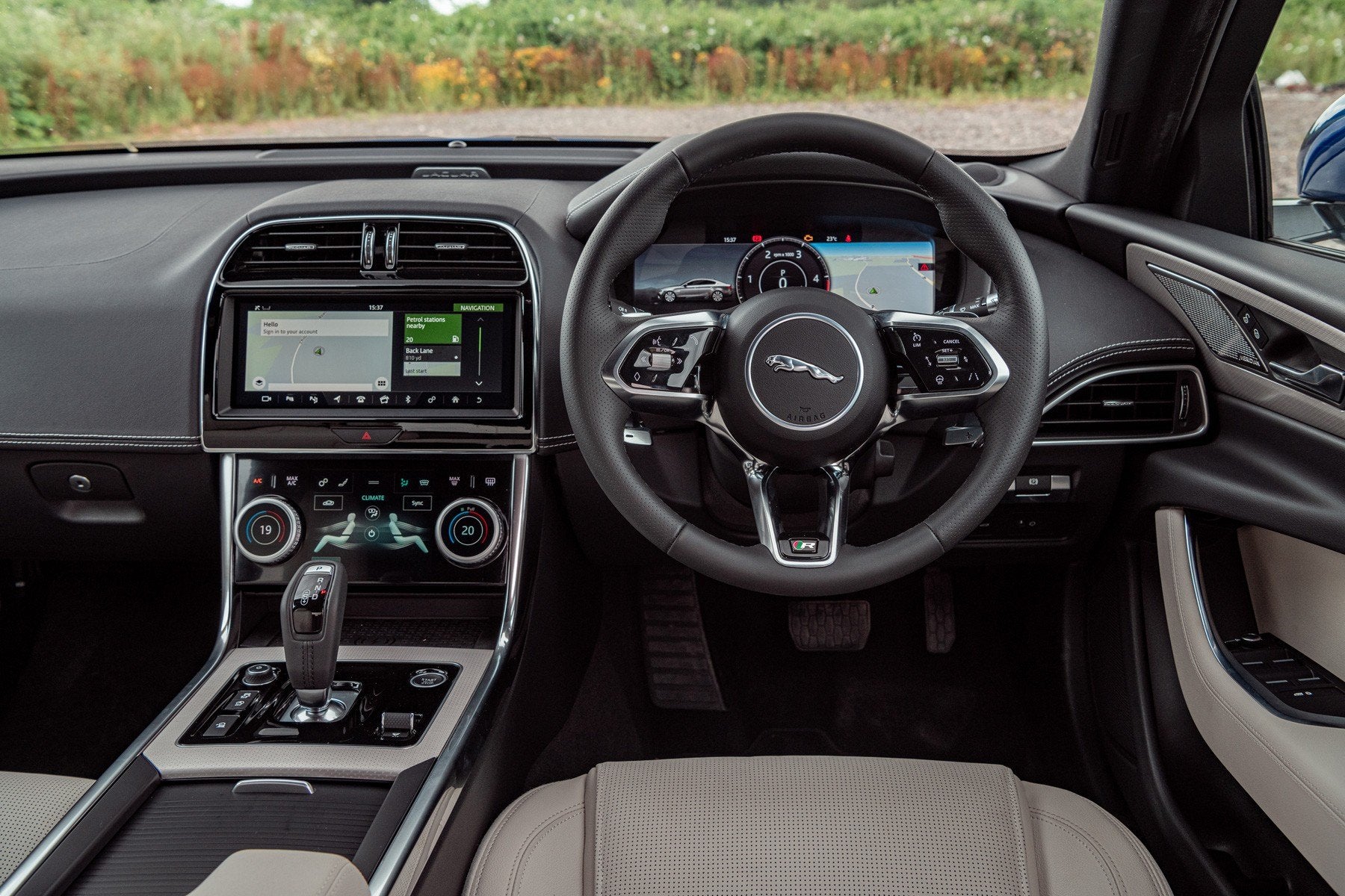 Jaguar XE Review 2022: interior dashboard
