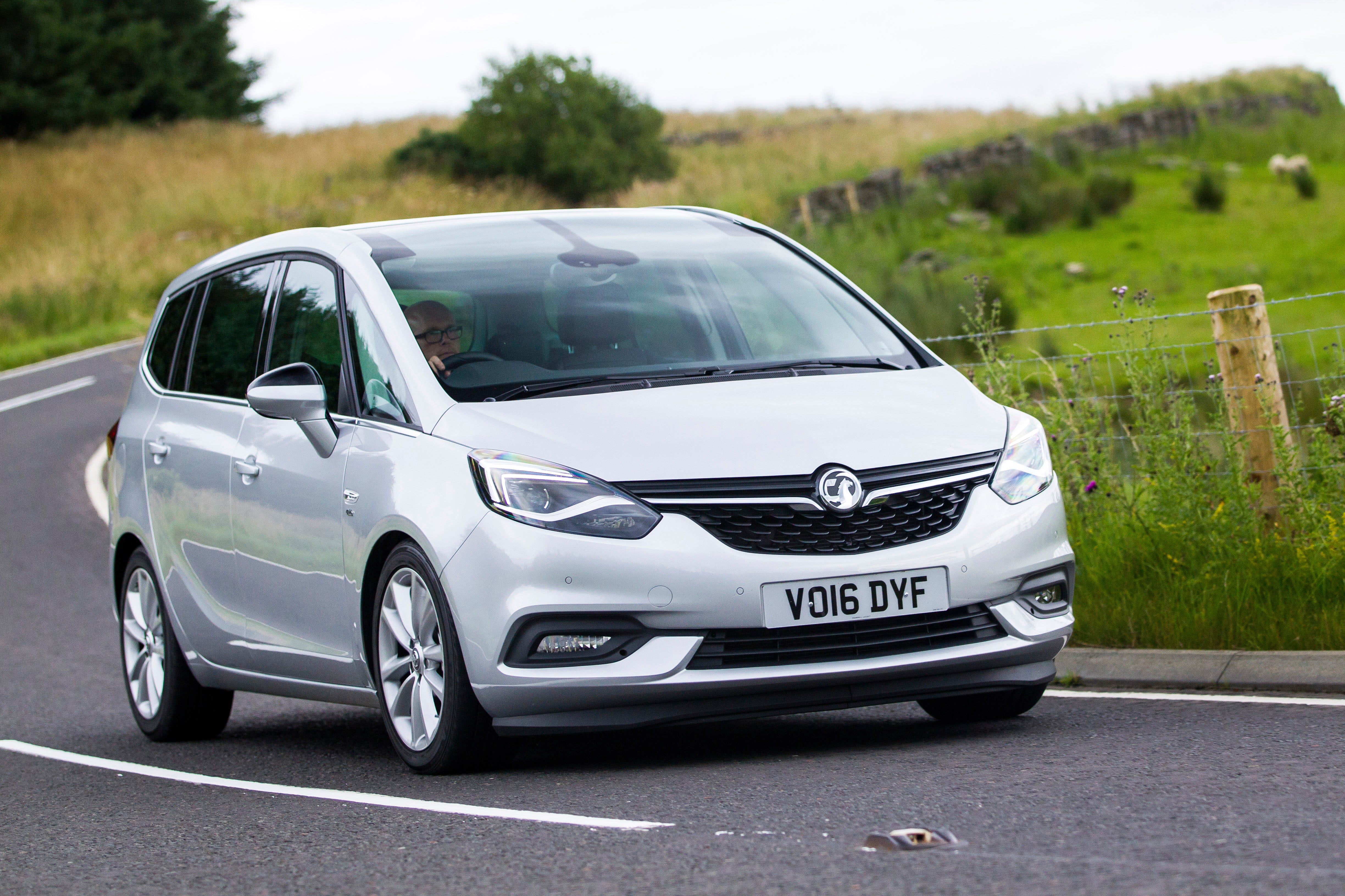 Vauxhall Zafira Tourer review 2022 Front Side View