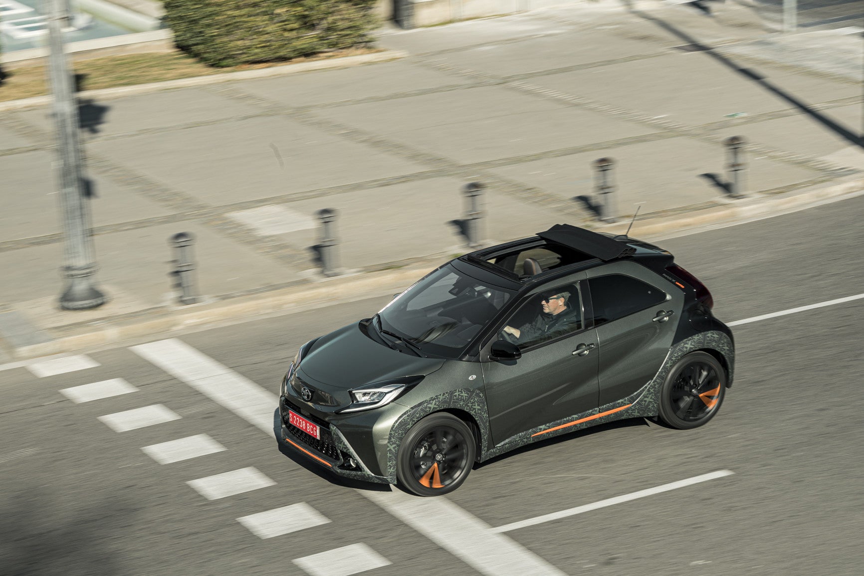Toyota Aygo X Review 2022: side high driving