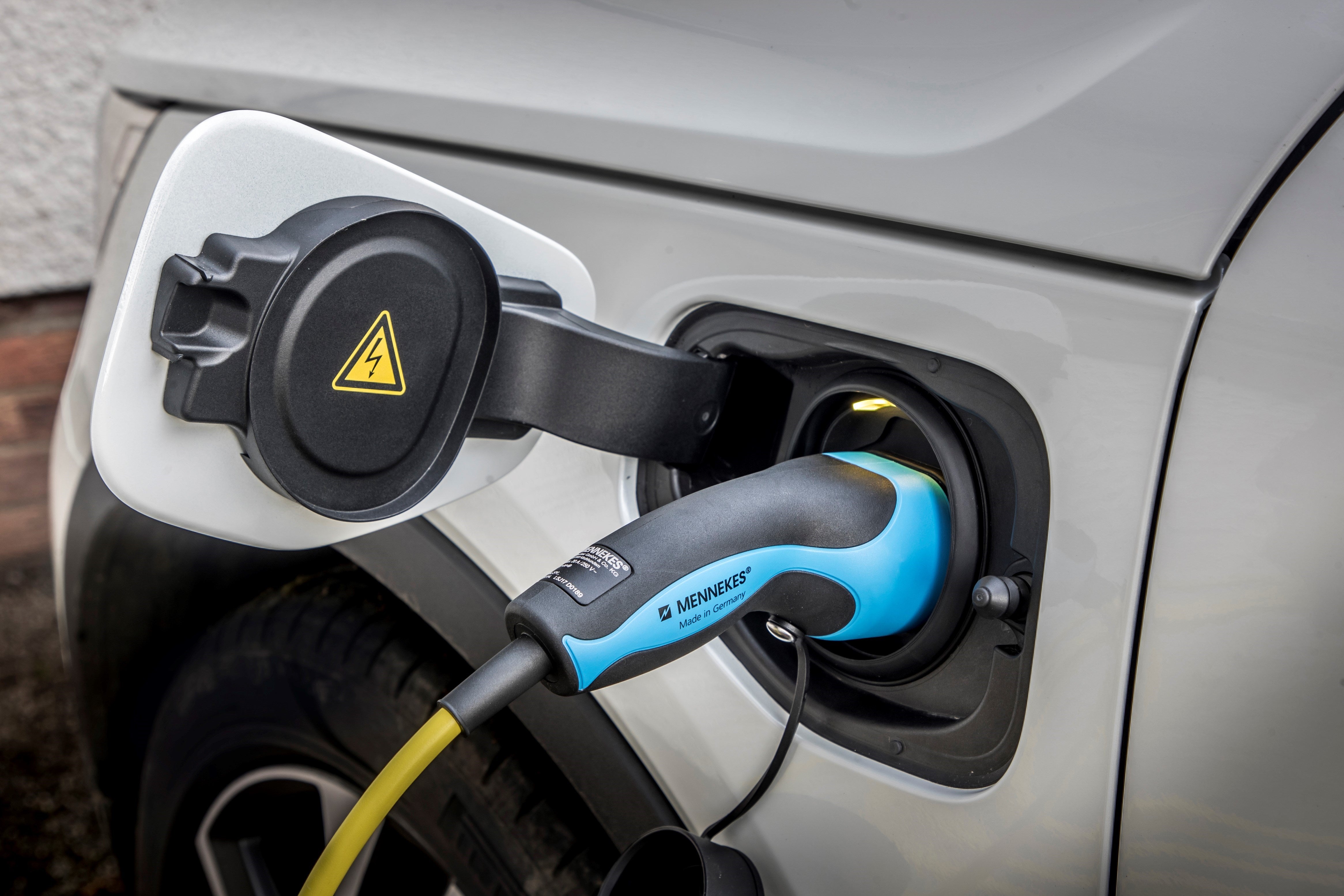 Volvo XC40 Recharge Pure Electric Review 2022 Charging Port