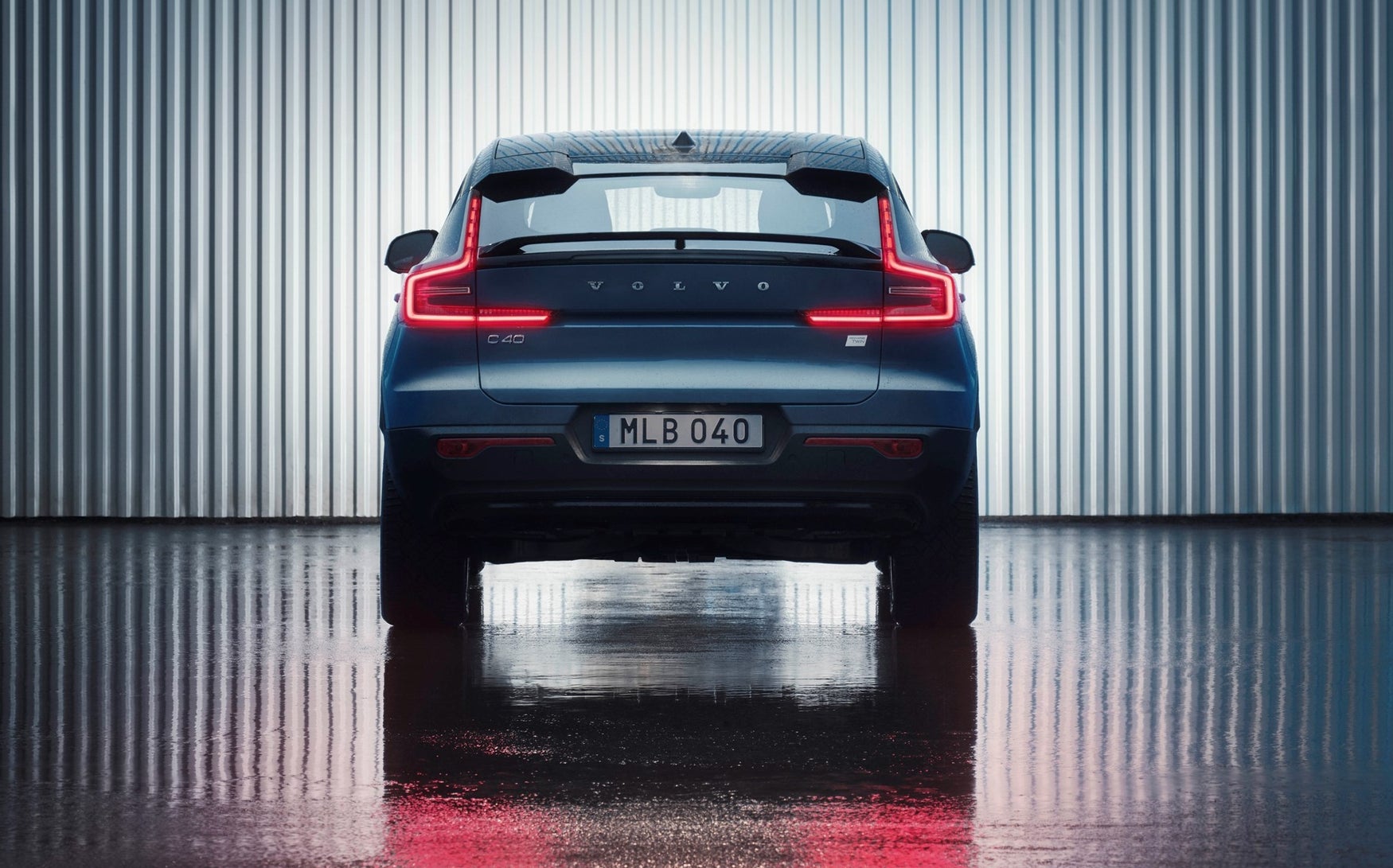 Volvo C40 Recharge rear