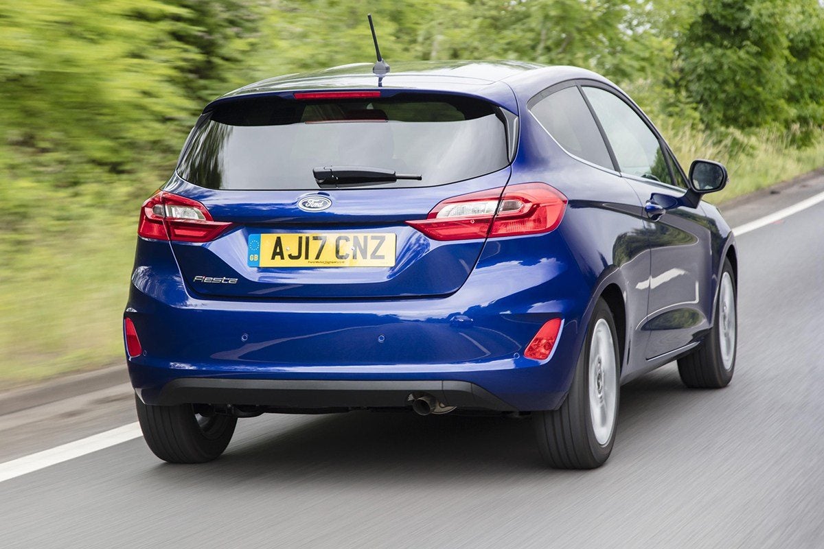 Ford Fiesta Review 2022 Back view