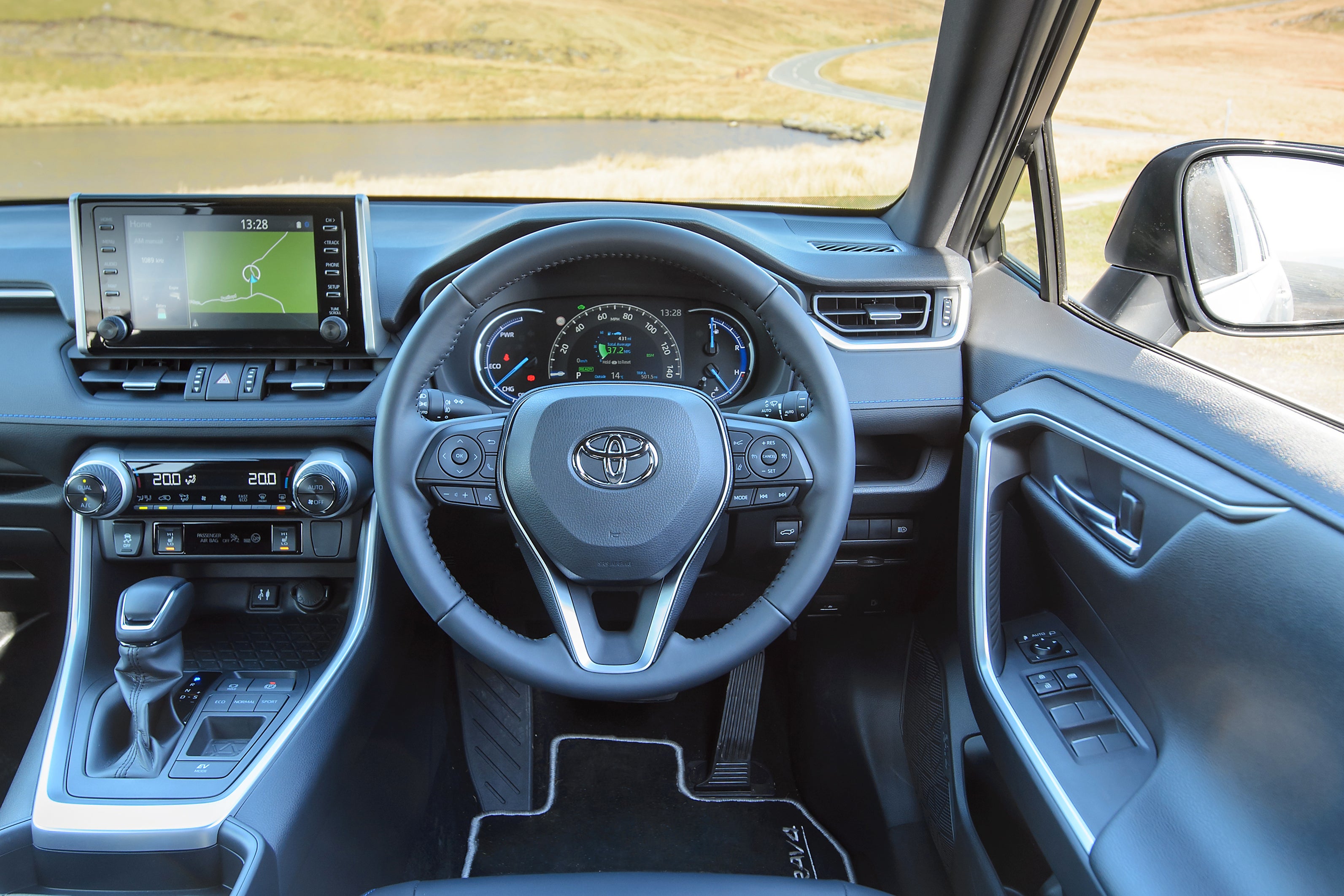 Toyota RAV4 Review 2022: interior driver's view