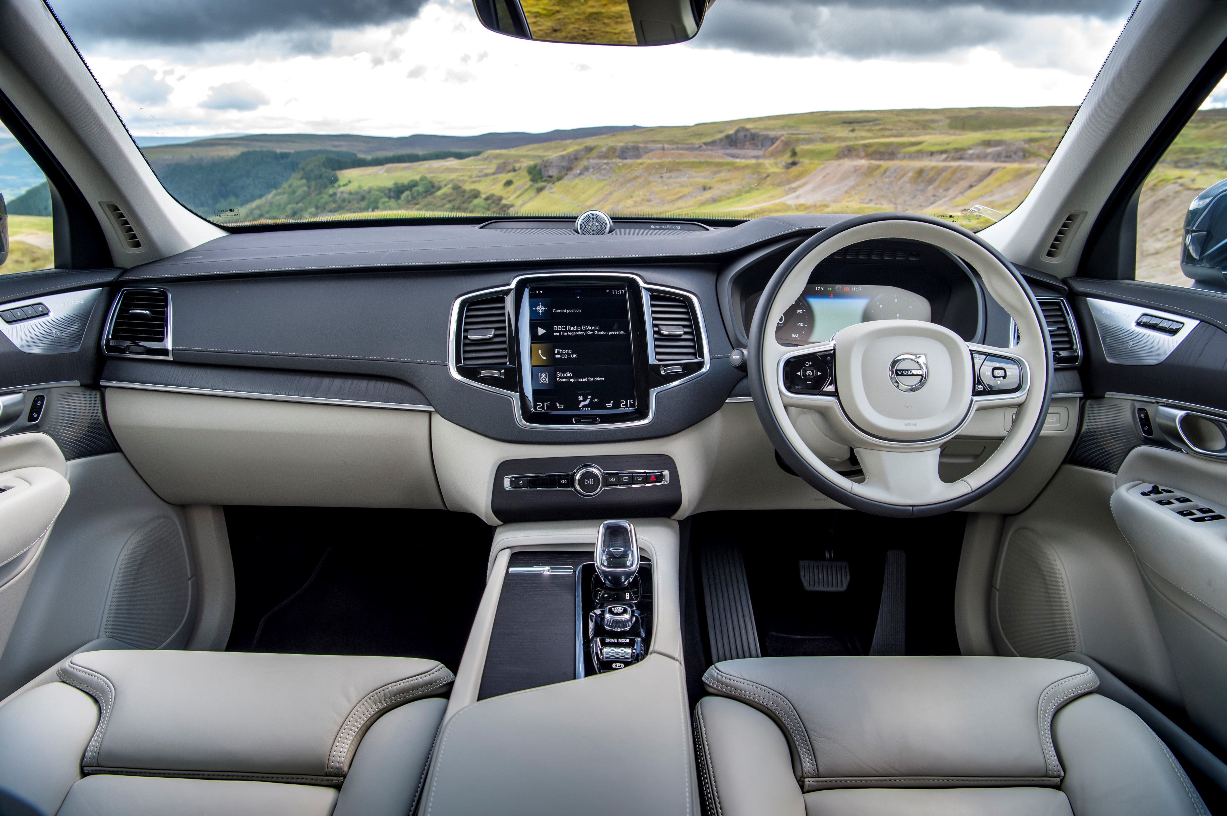 Volvo XC90 Review 2022: interior dashboard