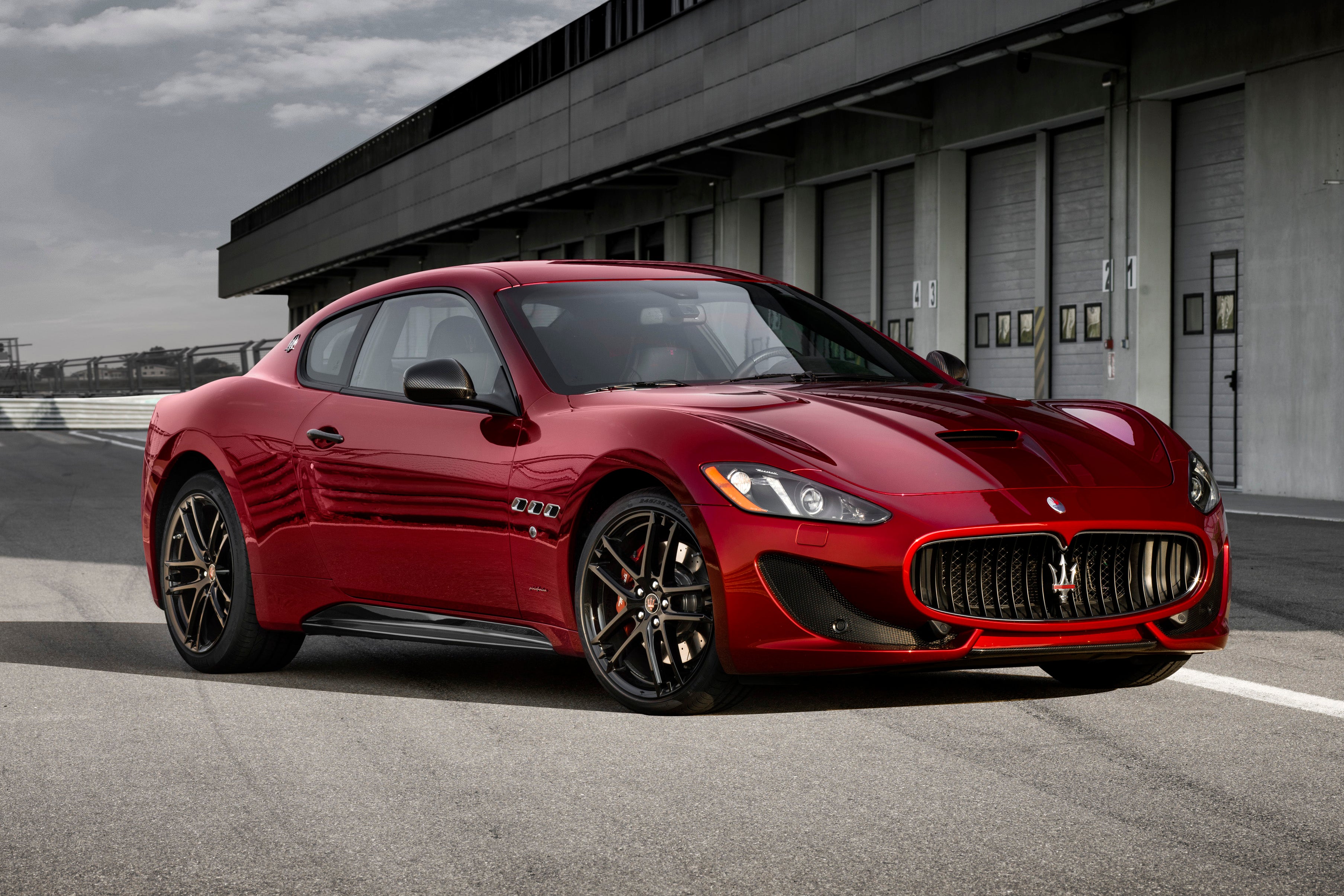 Maserati GranTurismo parked