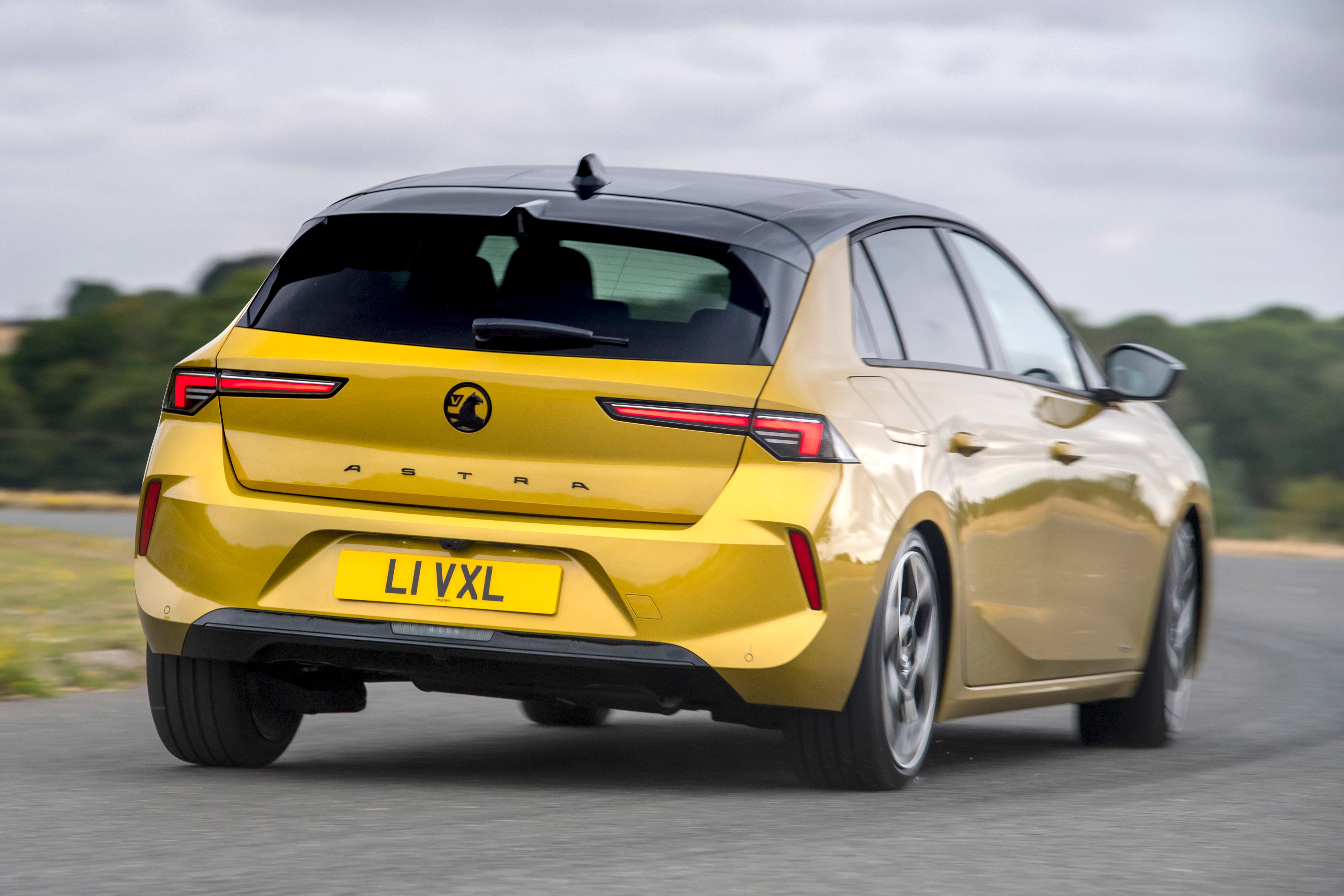 Vauxhall Astra Review 2022: rear dynamic