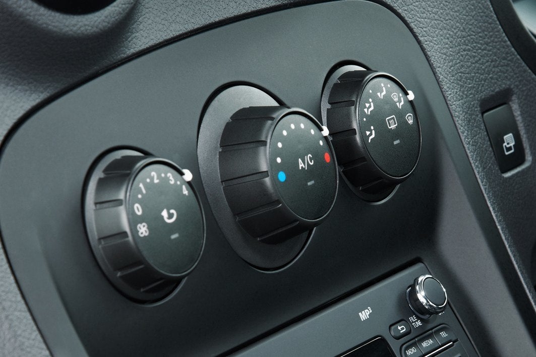 Mercedes-Benz Citan AC controls