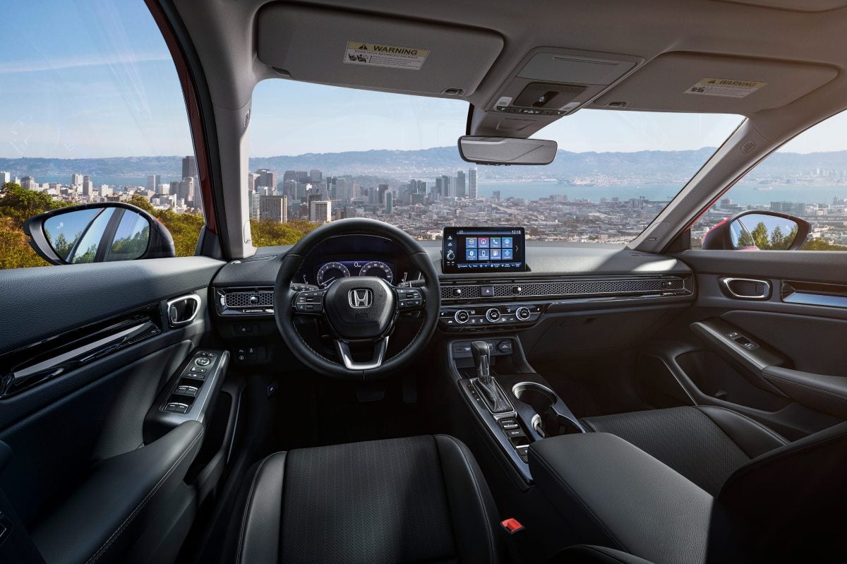 2022 Honda Civic interior