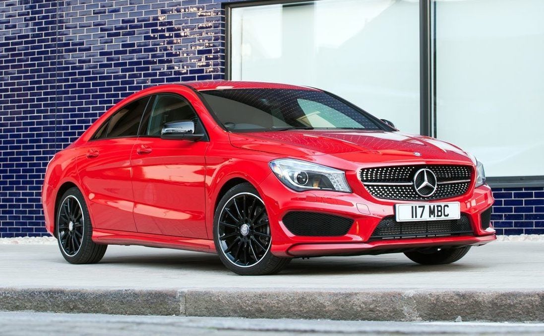 Mercedes CLA front