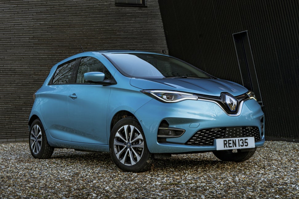 Renault Zoe Side Front View