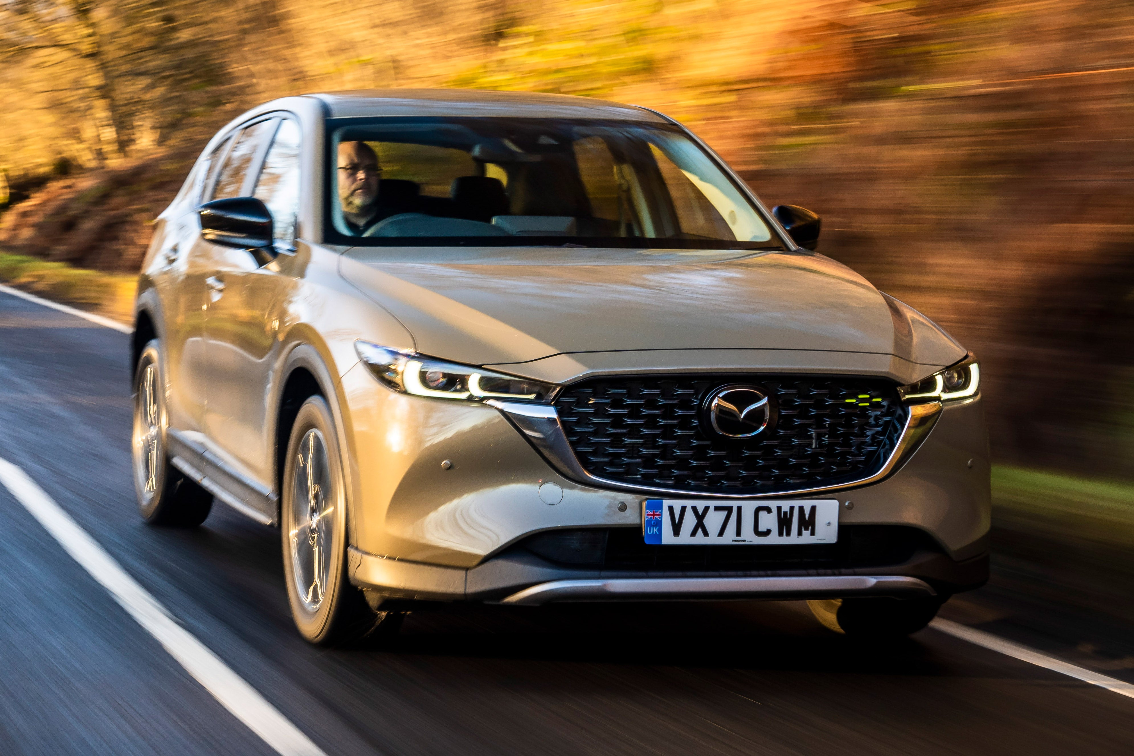 Mazda CX-5 Review 2022: front dynamic