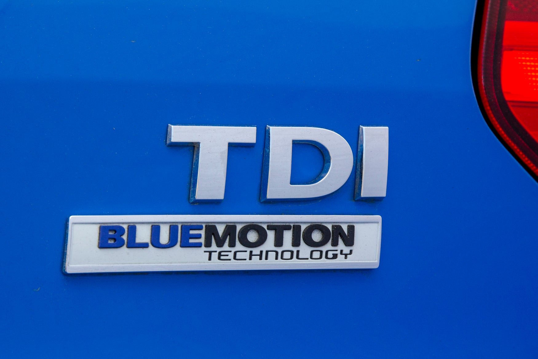 TDI badge on Polo
