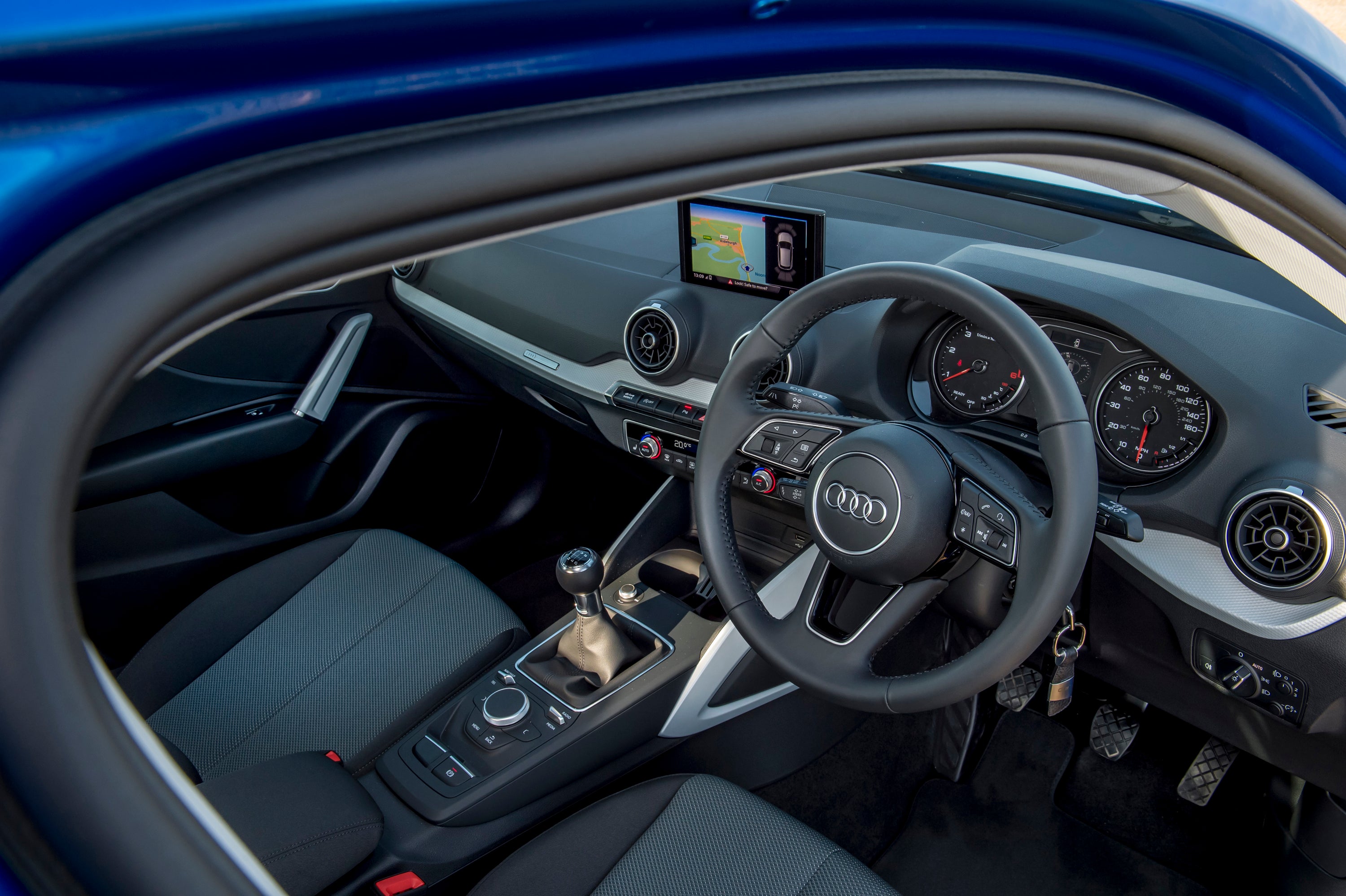 Audi Q2 Review 2022 Interior Side