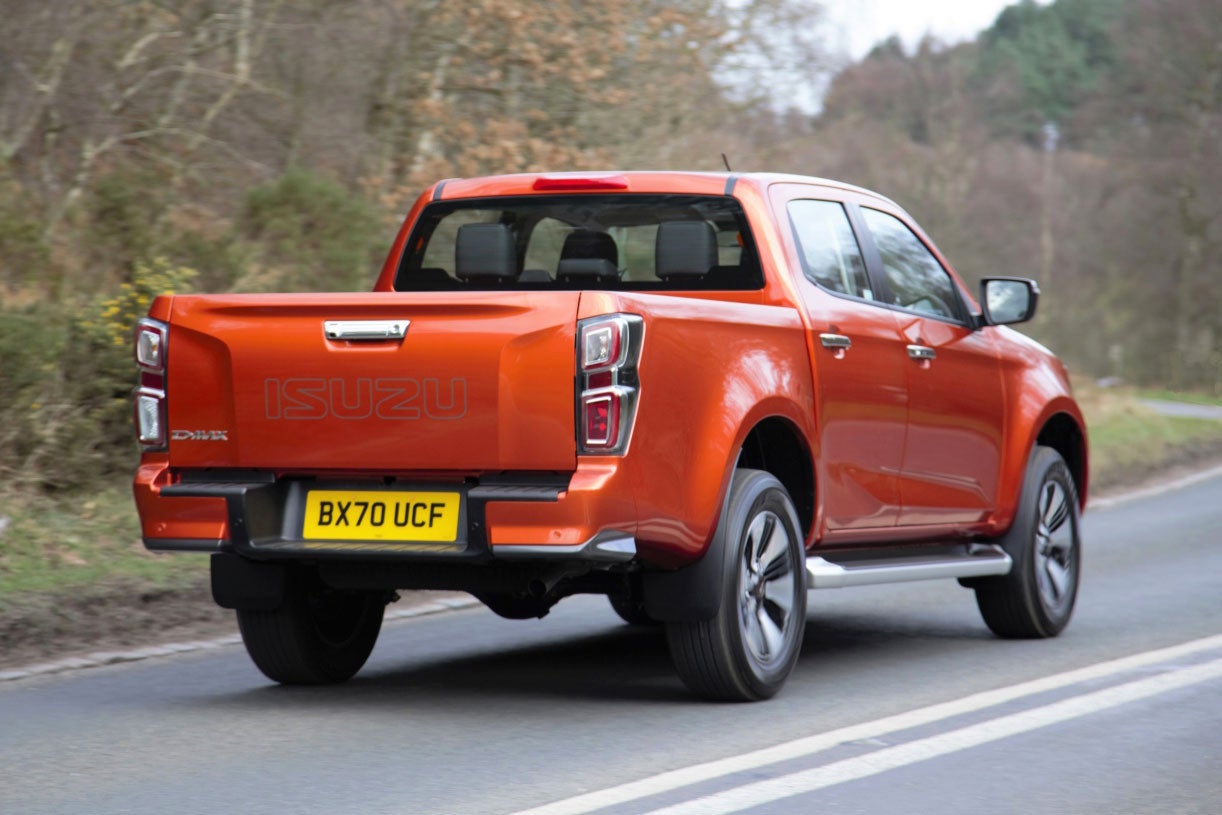 Isuzu D-Max Review 2022: dynamic rear