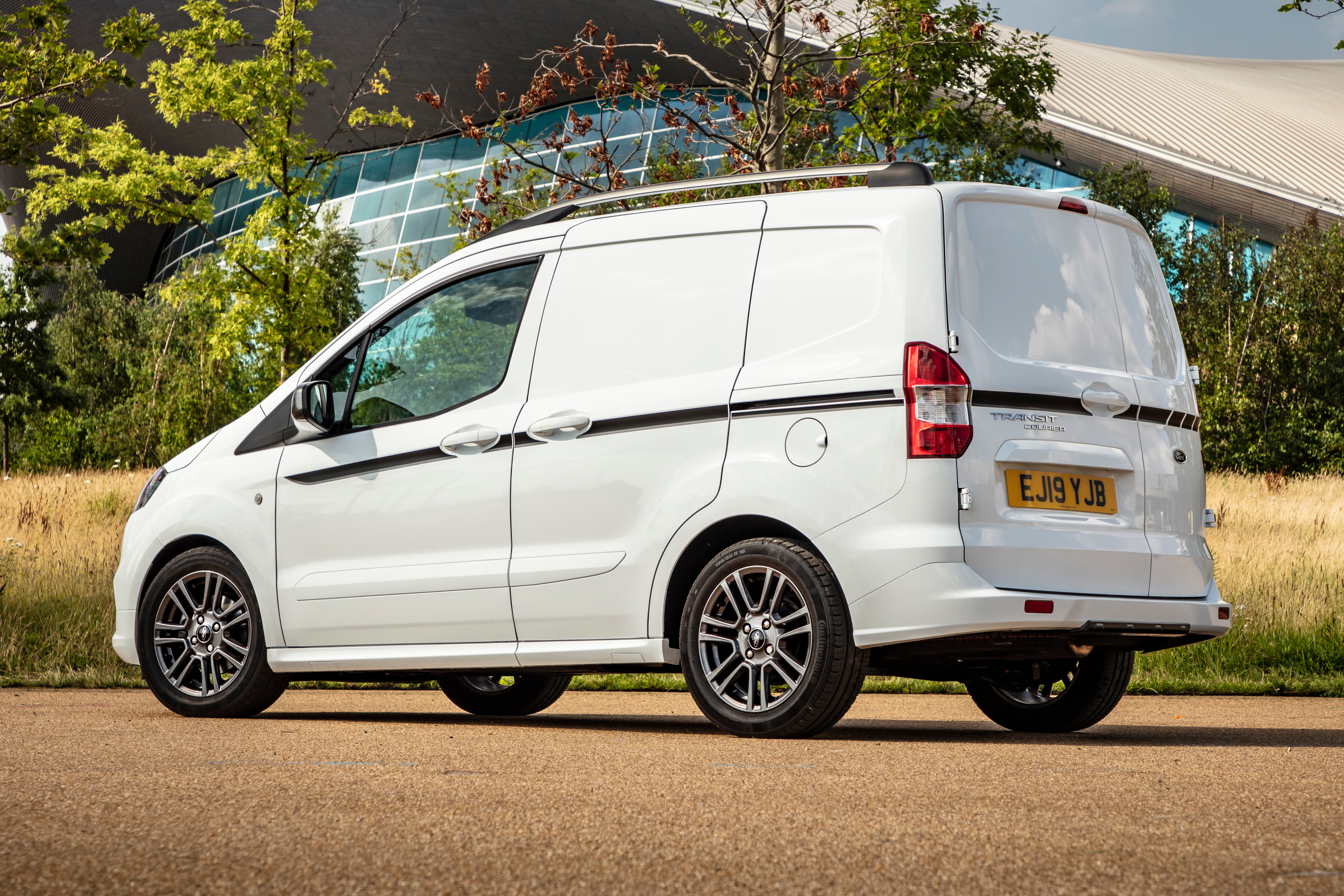 Ford Transit Courier Review 2022: rear static