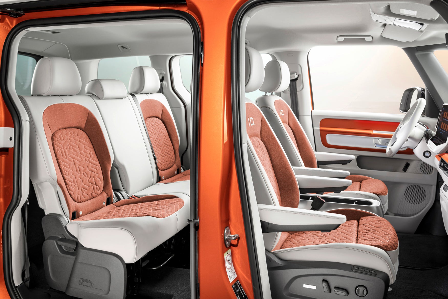 2022 Volkswagen ID.Buzz interior side view