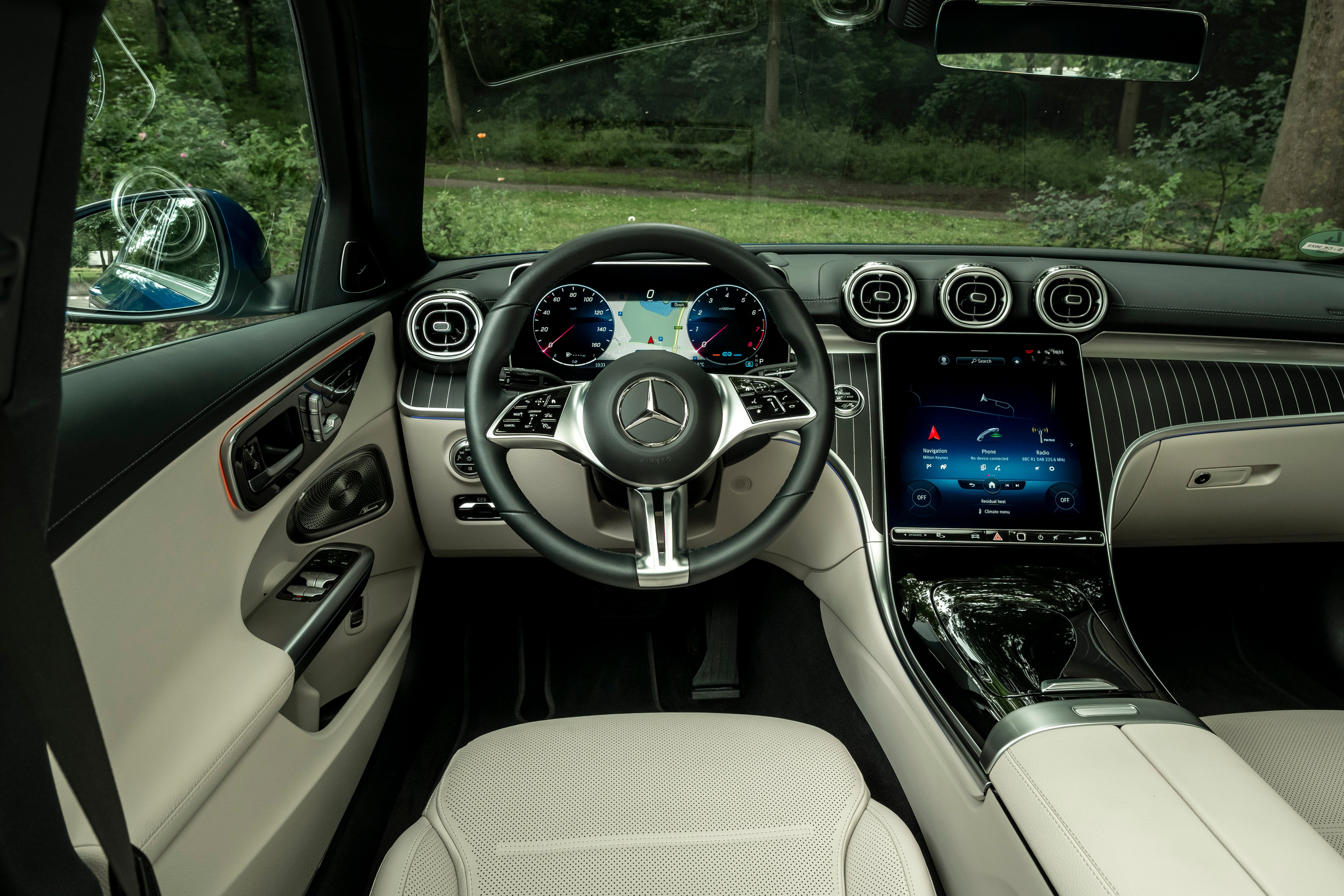 Mercedes-Benz C-Class Review 2022 driver's interior view