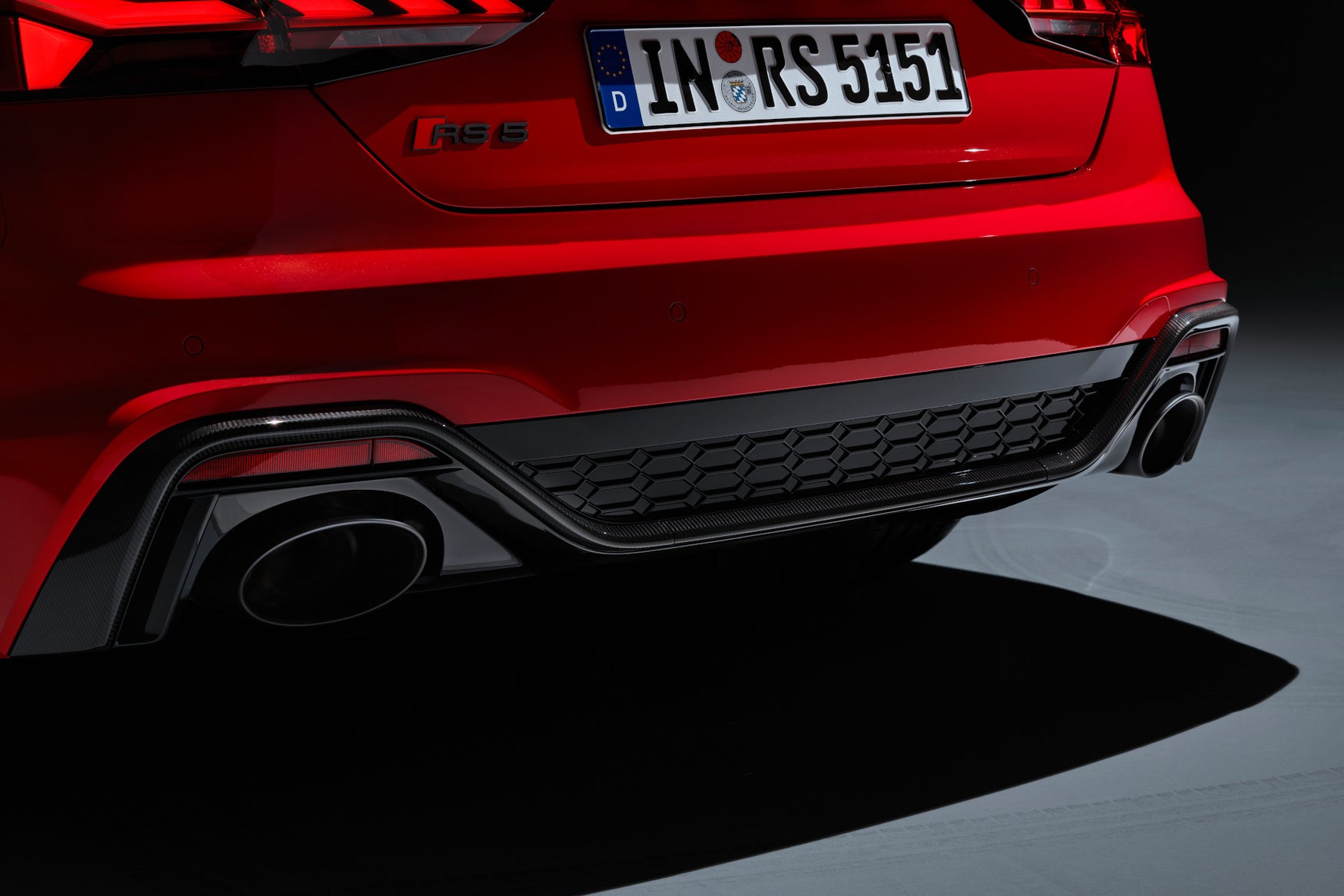 Audi RS 5 Competition 2022 exhausts