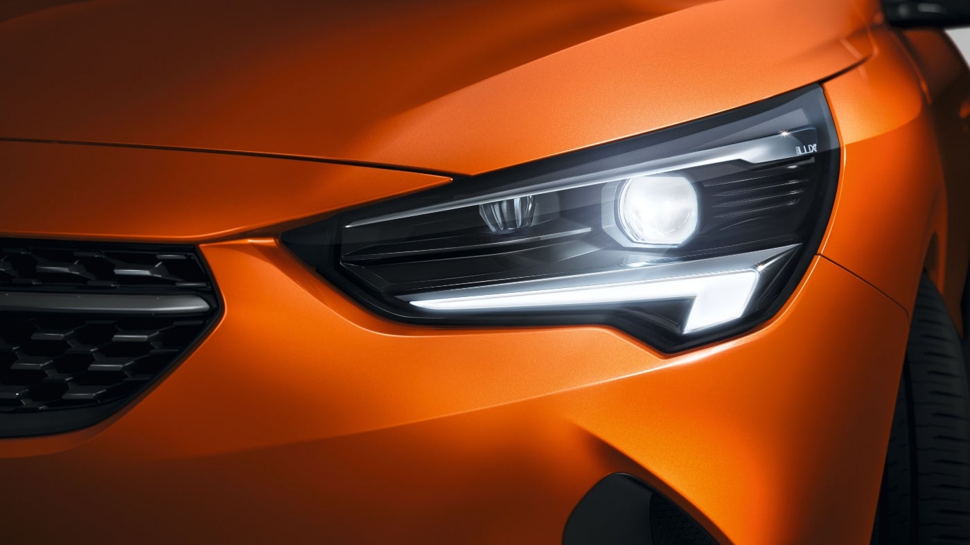 Vauxhall LED headlight