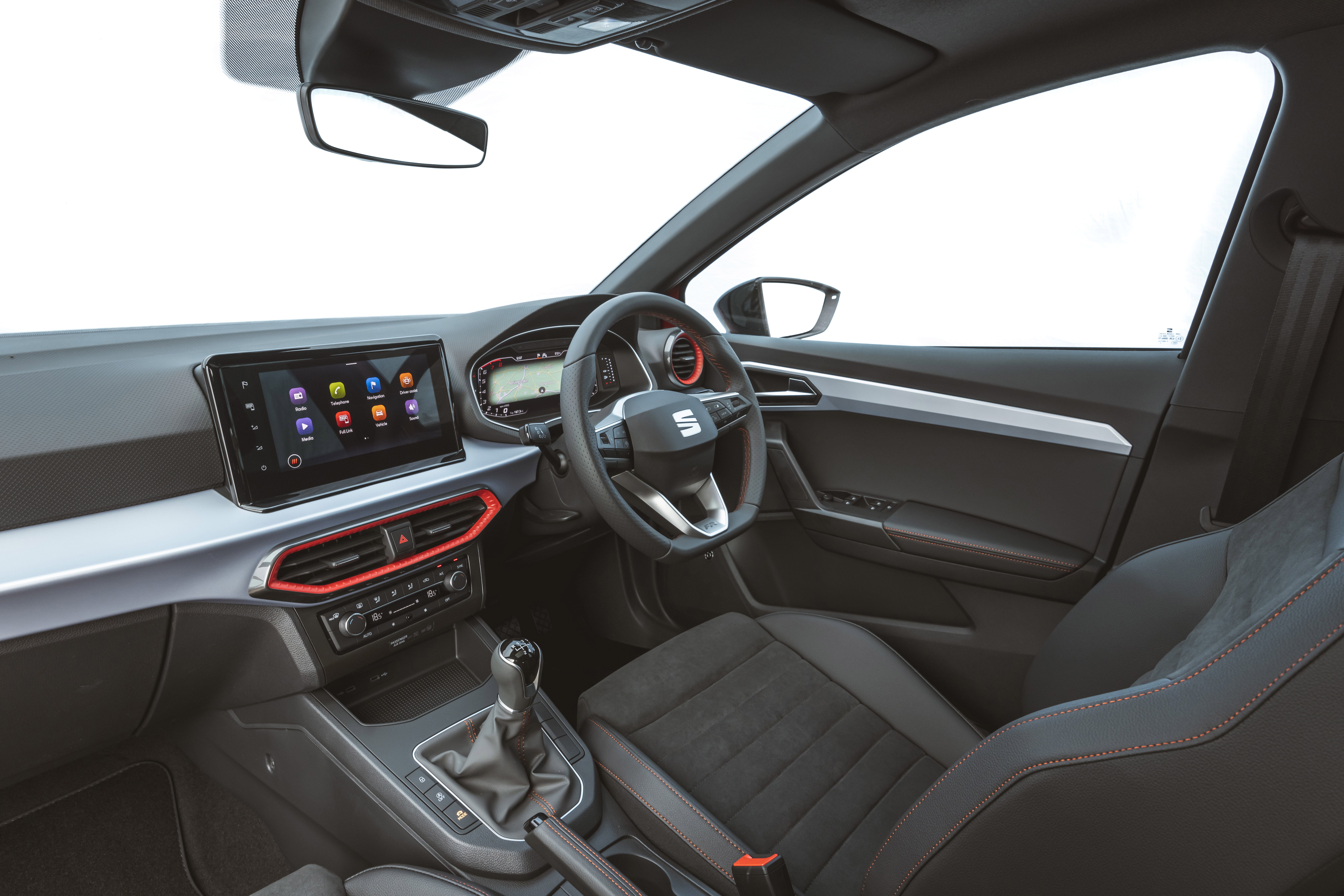 SEAT Ibiza Review 2022: interior dashboard