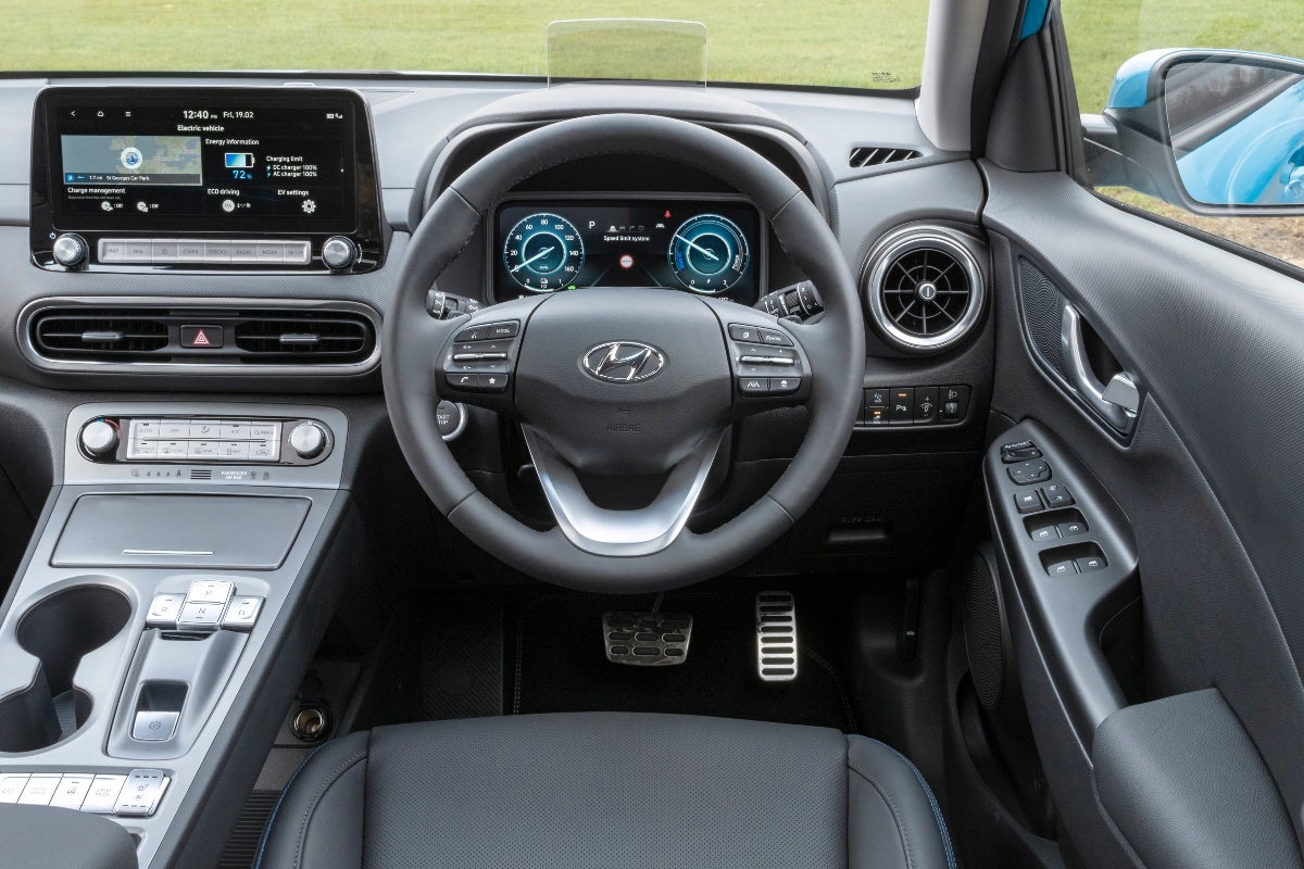 2021 Hyundai Kona Electric interior