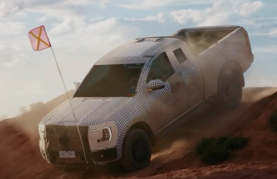 2022 Ford Ranger off road